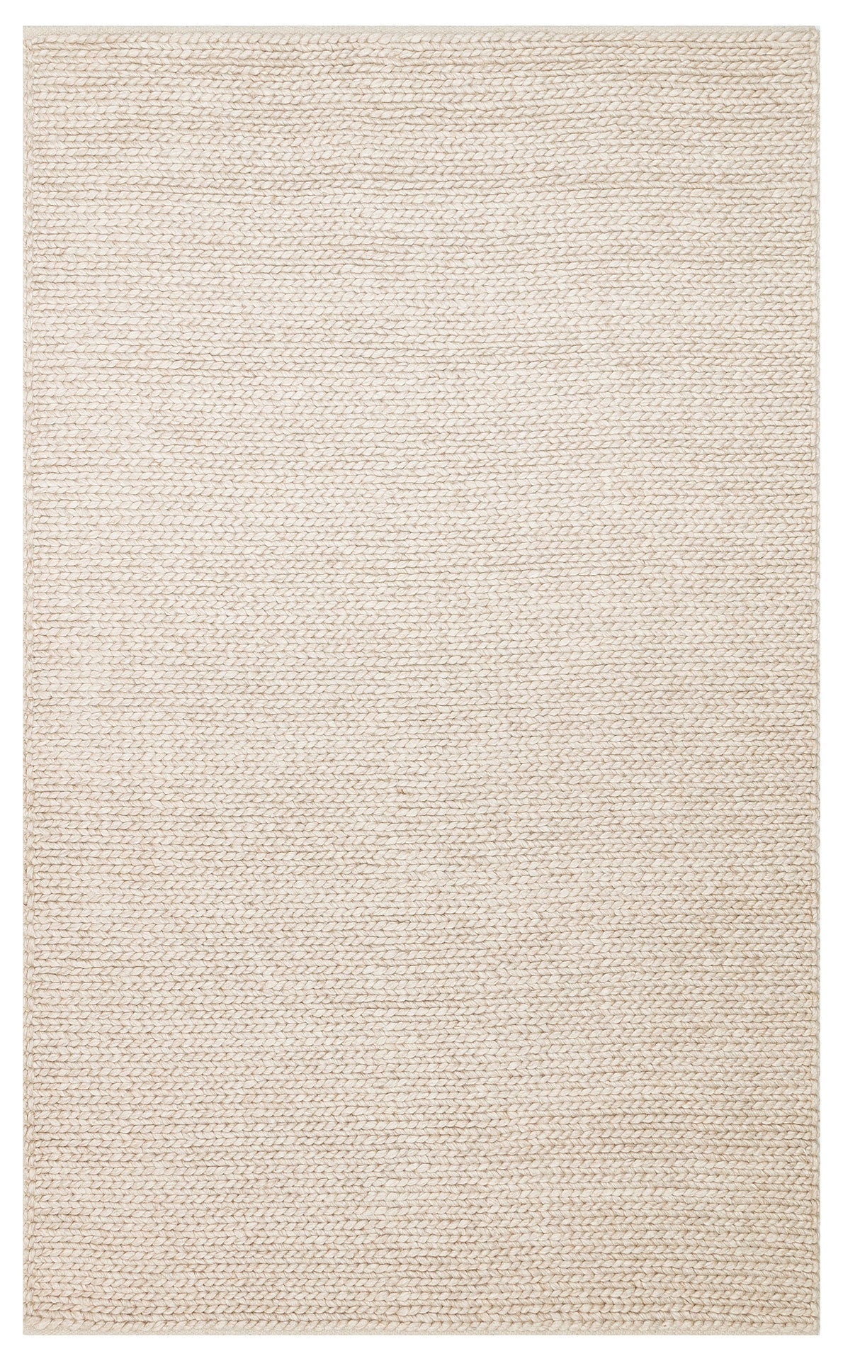 Modern Jute Kilim - Beige Hand Woven Carpet With Natural Sweater Pattern Flatweave