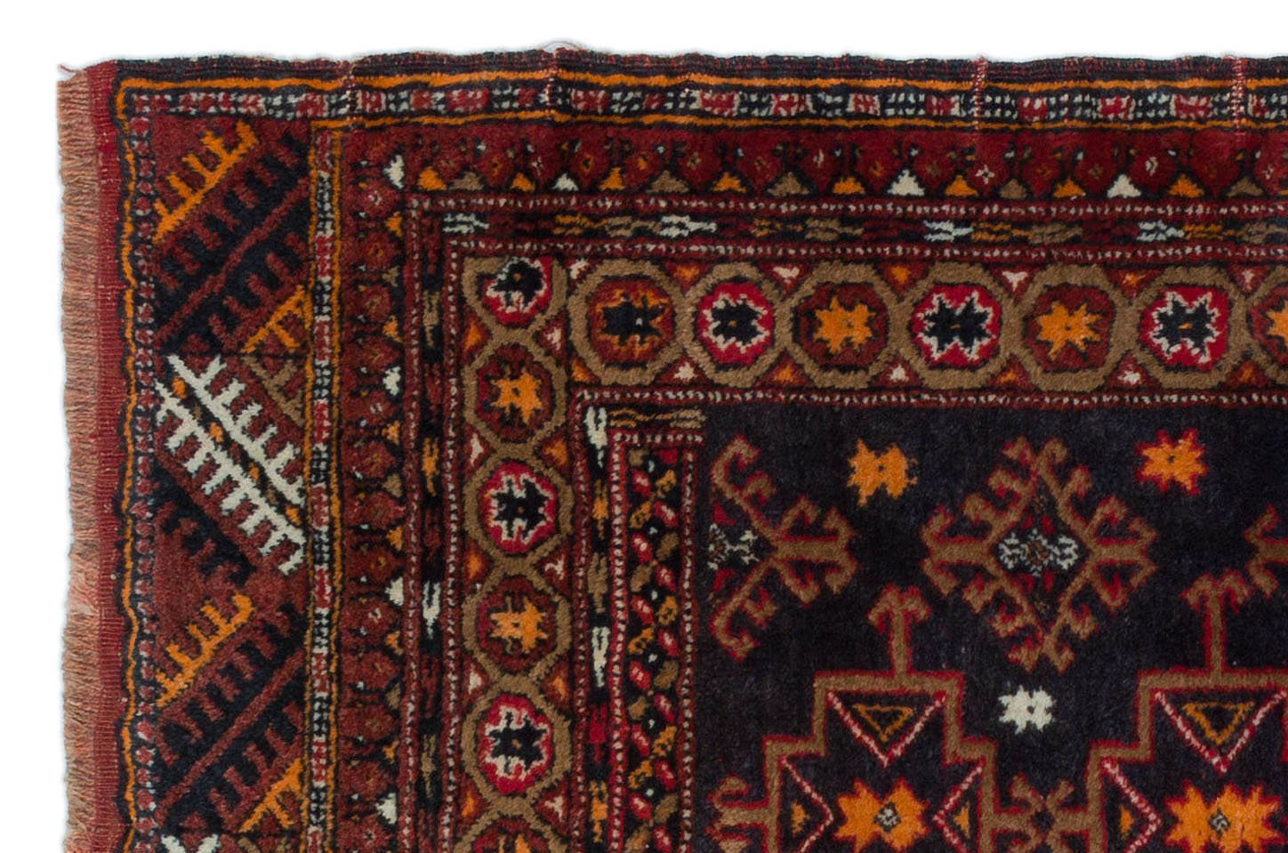 Kavala Red Classic Wool Handmade Area Rug 2'9" x 4'2"