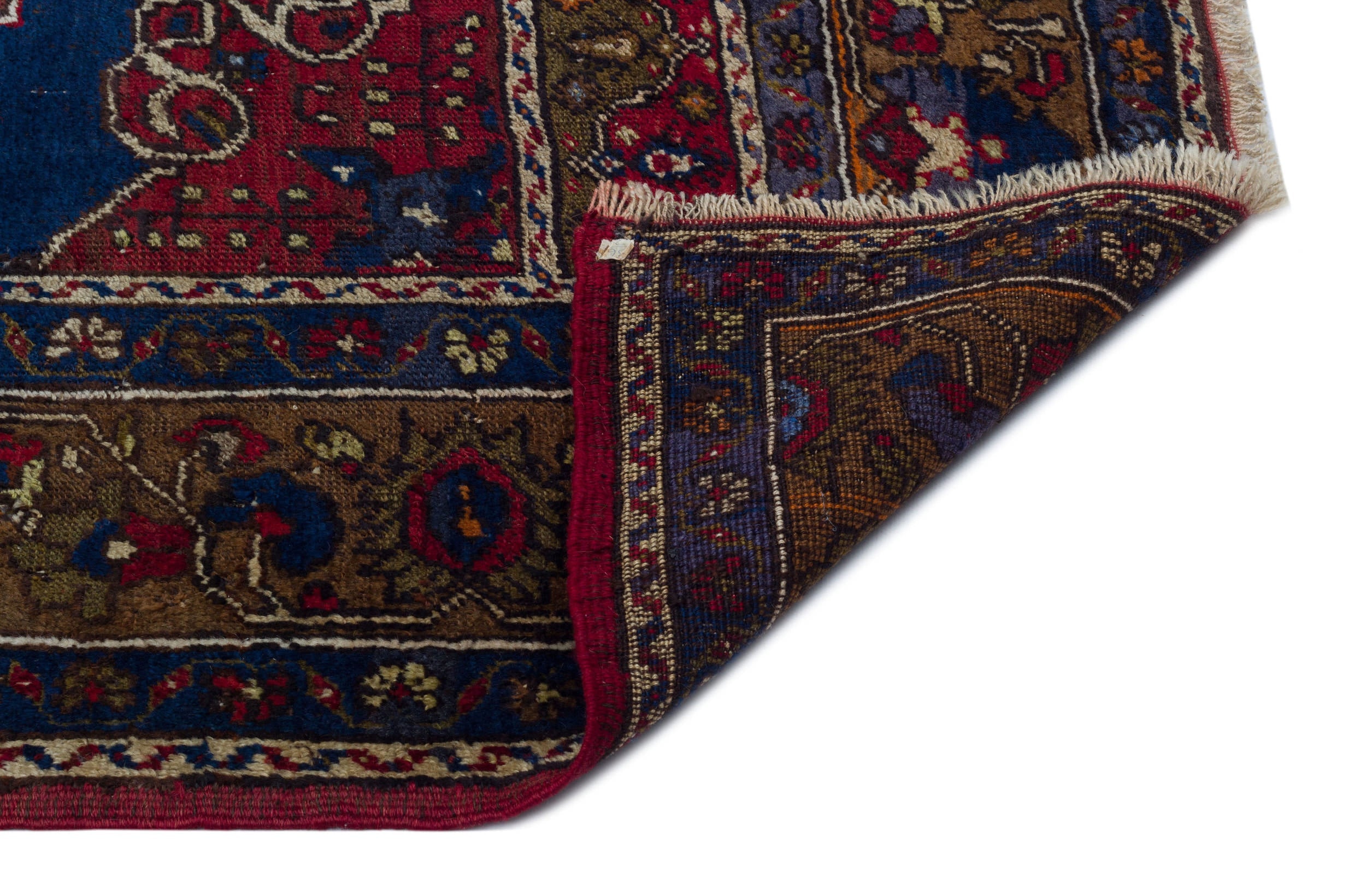 Kavala Brown Classic Wool Handmade Area Rug 5'0" x 7'4"