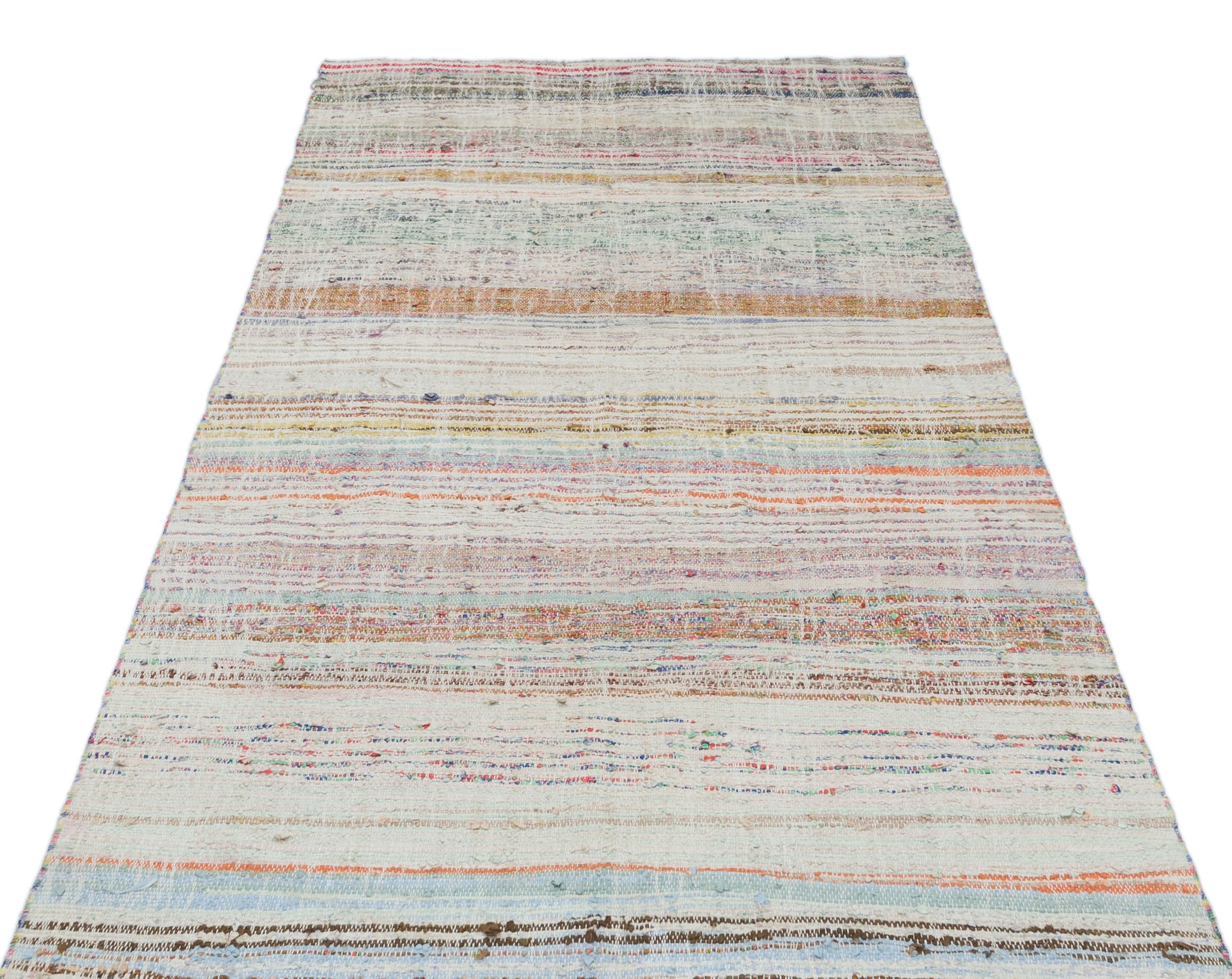 Kavala Red Classic Wool Handmade Area Rug 4'0" x 7'8"