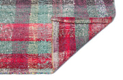 Girit Beige Striped Wool Handmade Area Rug 2'10" x 9'4"