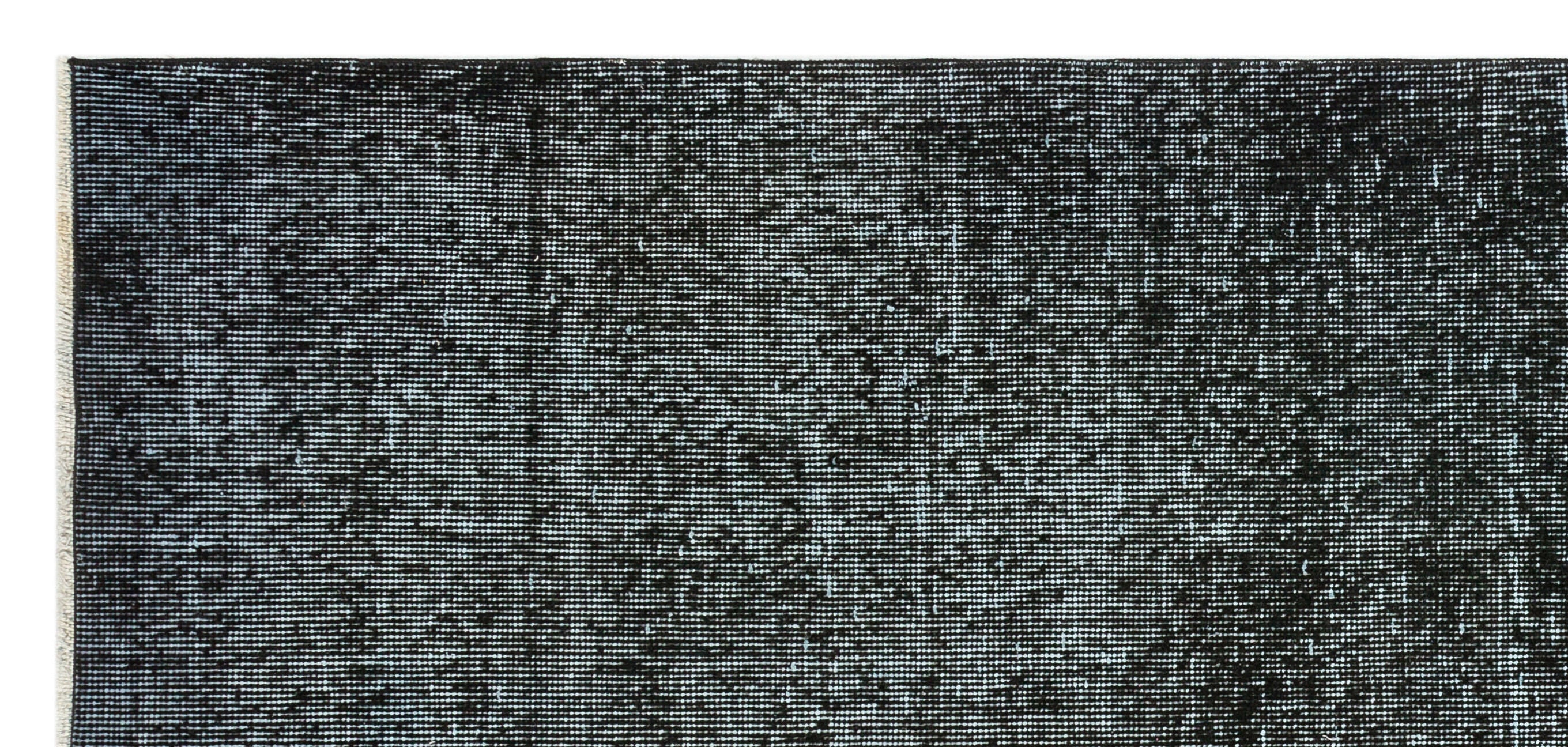 Atina Black Vintage Wool Handmade Area Rug 2'10" x 6'2"