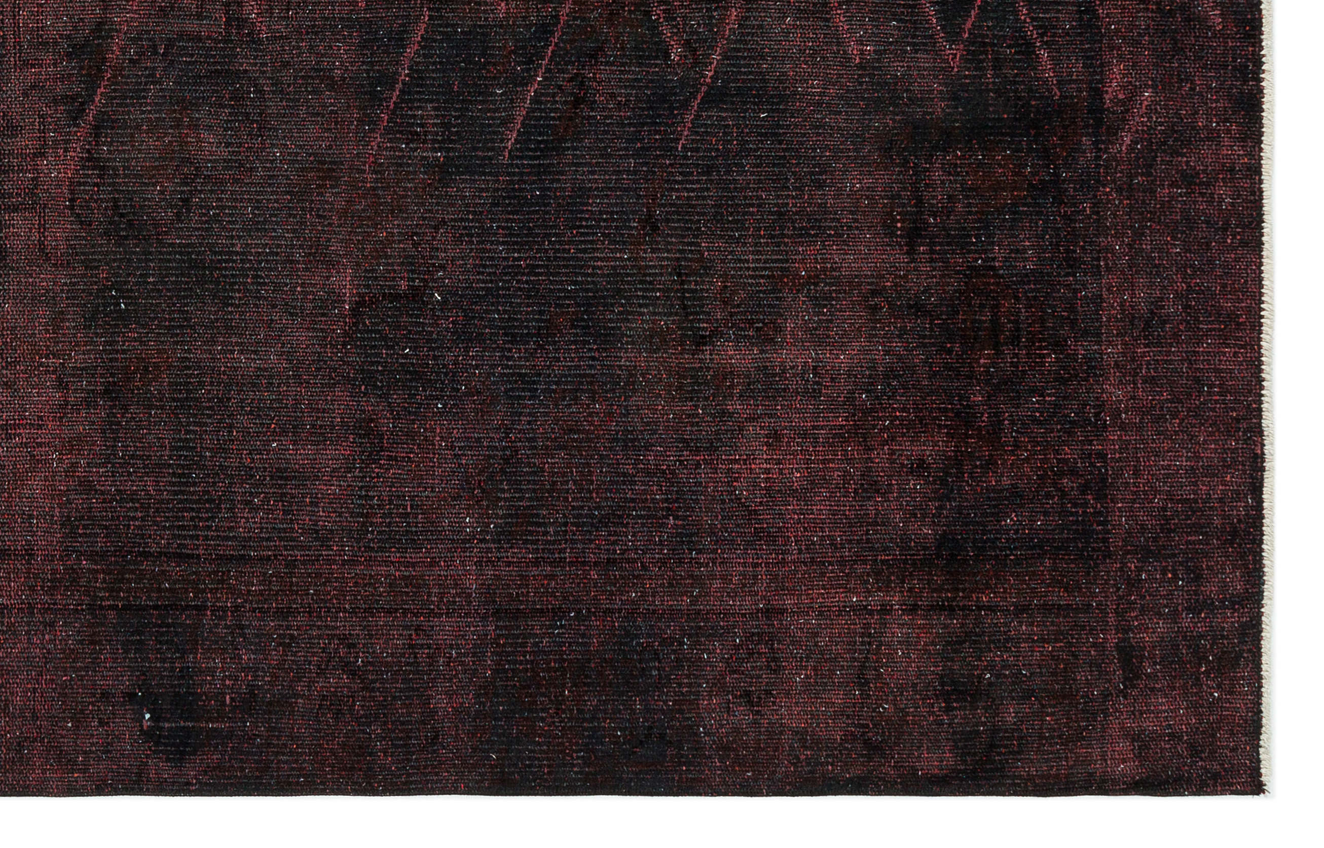 Atina Black Vintage Wool Handmade Area Rug 4'9" x 7'7"