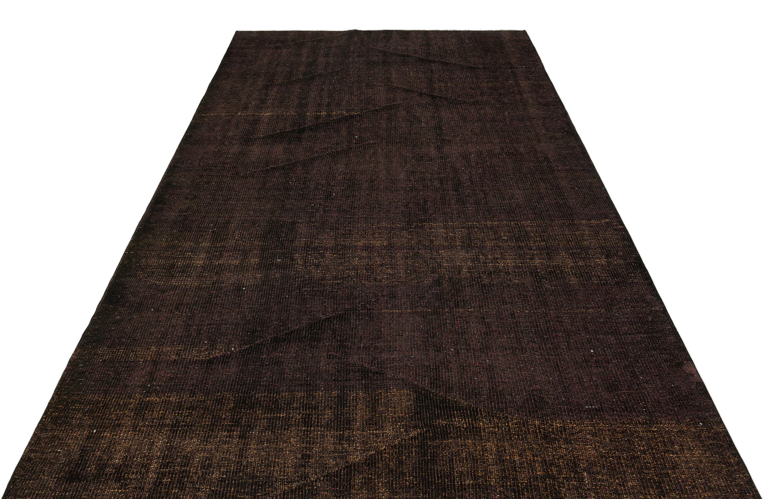 Atina Black Vintage Wool Handmade Area Rug 5'8" x 8'10"
