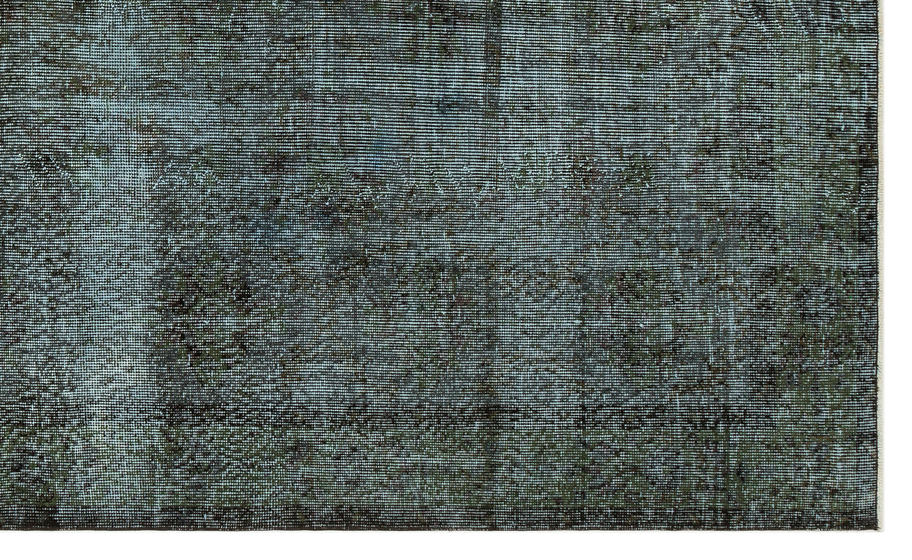 Atina Black Vintage Wool Handmade Area Rug 5'8" x 9'4"