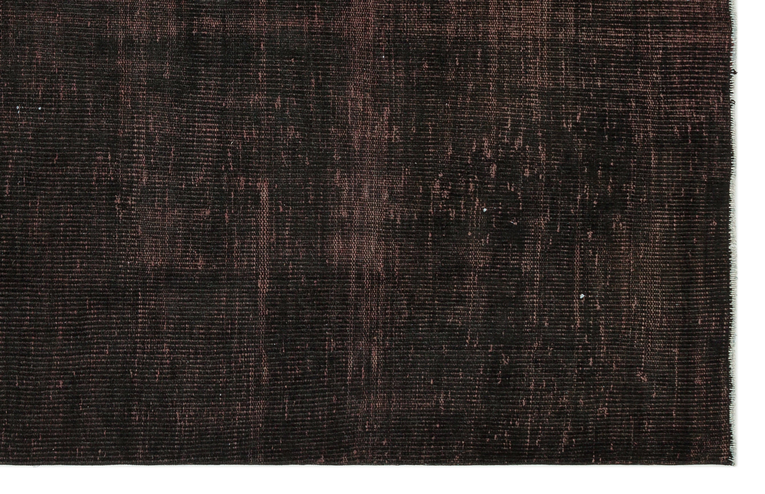 Atina Black Vintage Wool Handmade Area Rug 5'2" x 7'10"