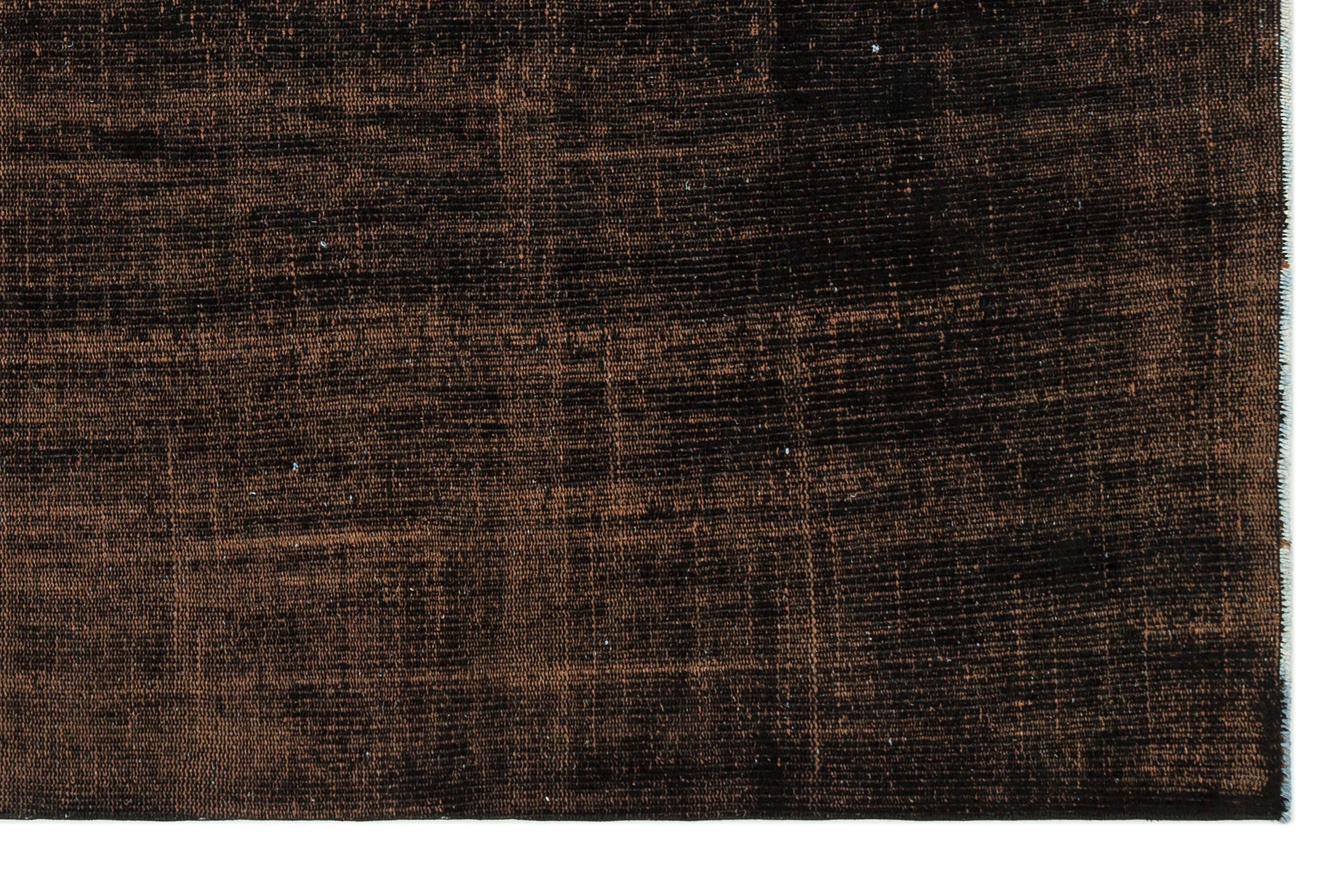 Atina Brown Vintage Wool Handmade Area Rug 5'1" x 7'9"