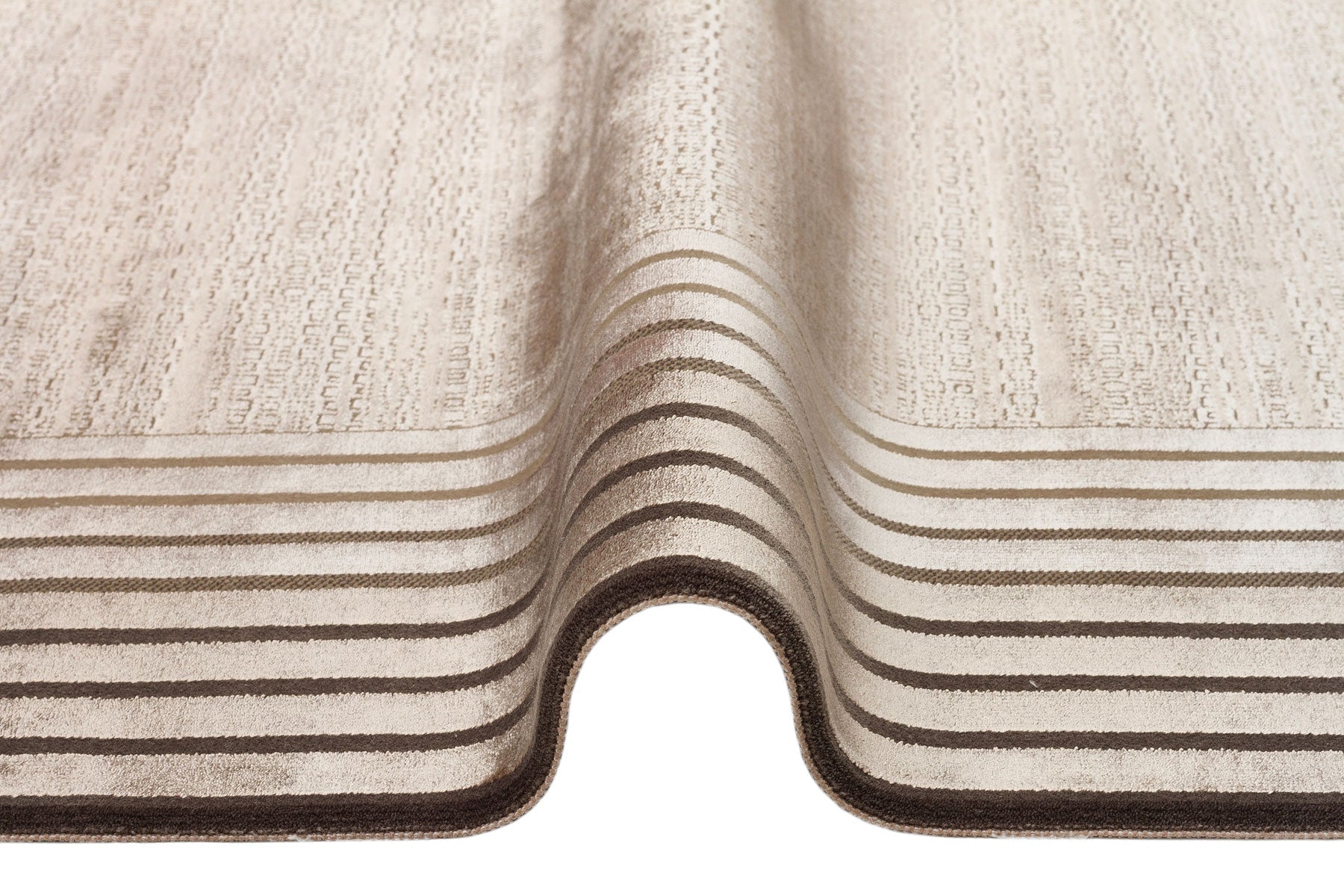 Herzogenburg Beige Classic Cotton Machine Made Area Rug
