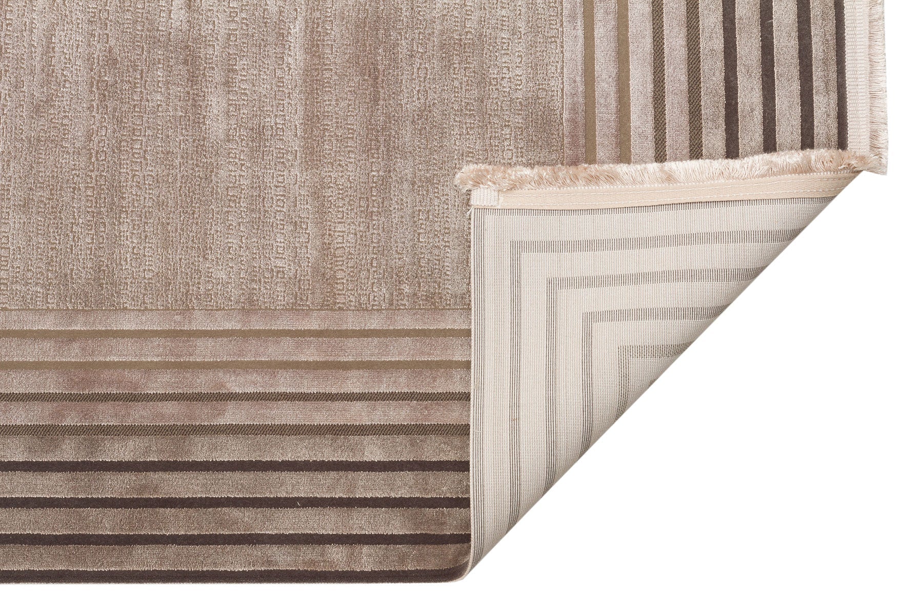 Herzogenburg Beige Classic Cotton Machine Made Area Rug
