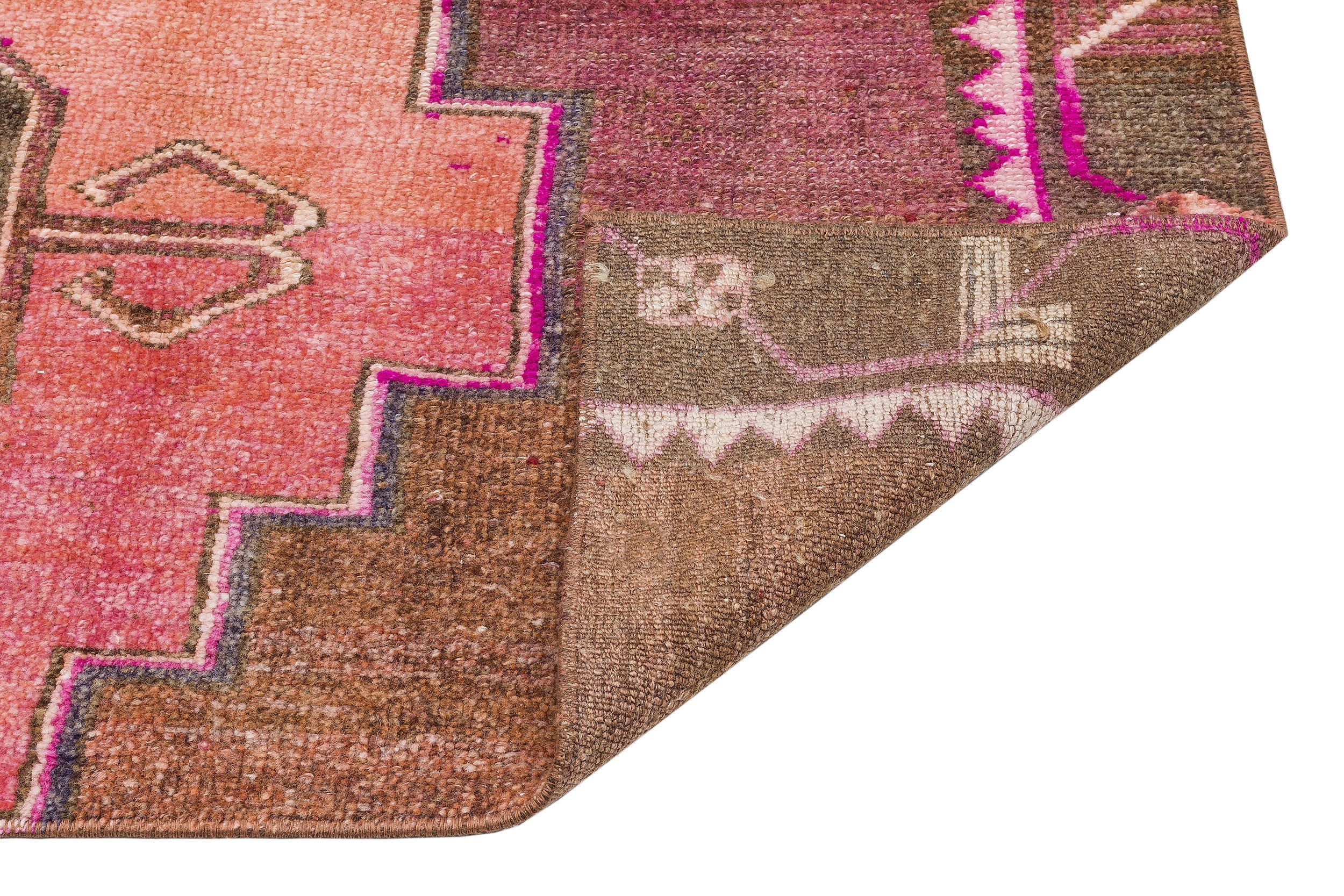 Kavala Brown Classic Wool Handmade Area Rug 2'6" x 4'7"