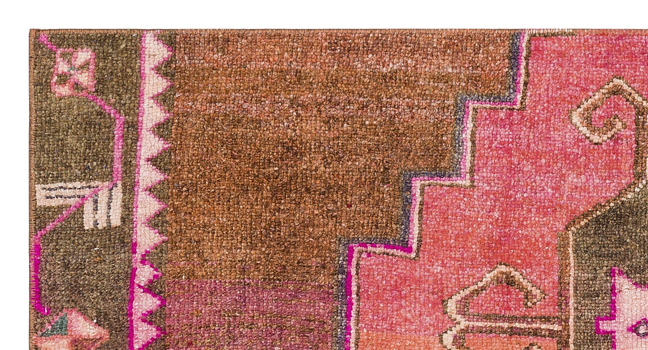 Kavala Brown Classic Wool Handmade Area Rug 2'6" x 4'7"