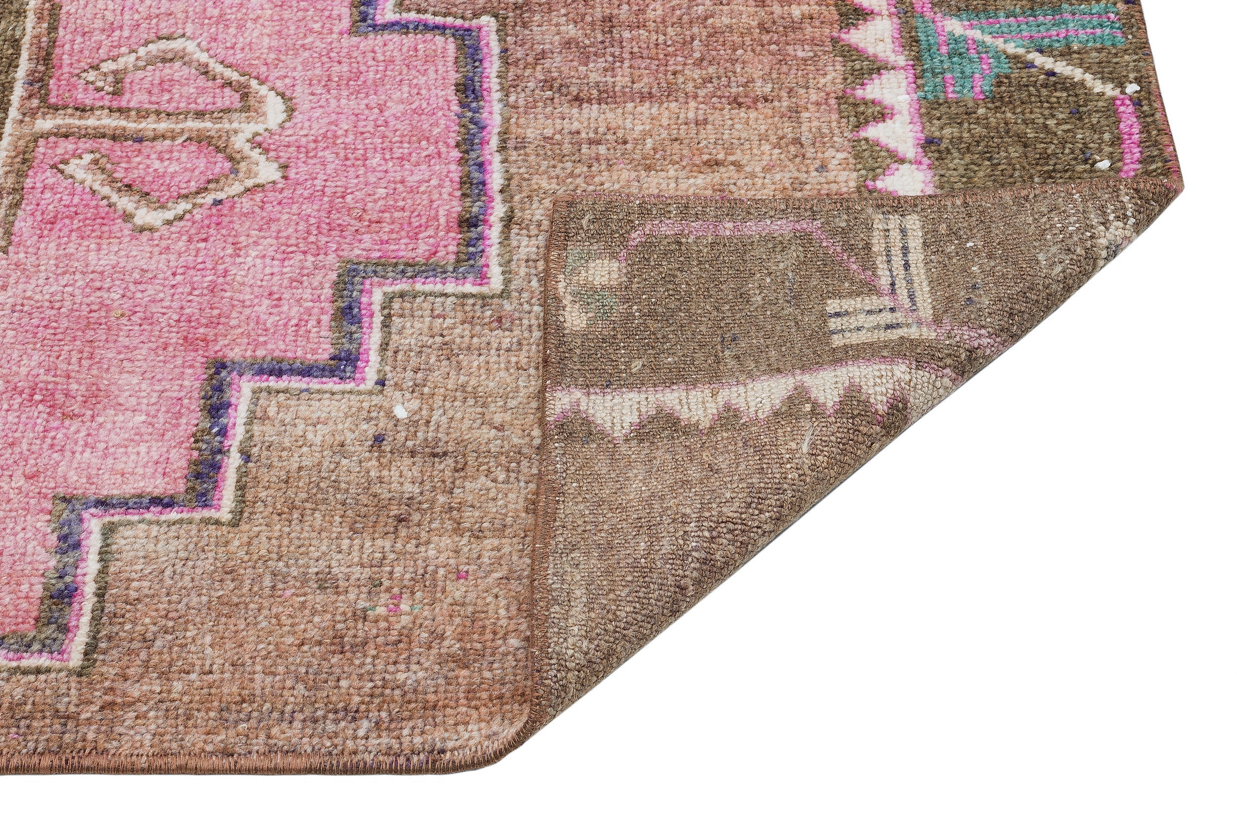 Kavala Brown Classic Wool Handmade Area Rug 2'7" x 4'8"