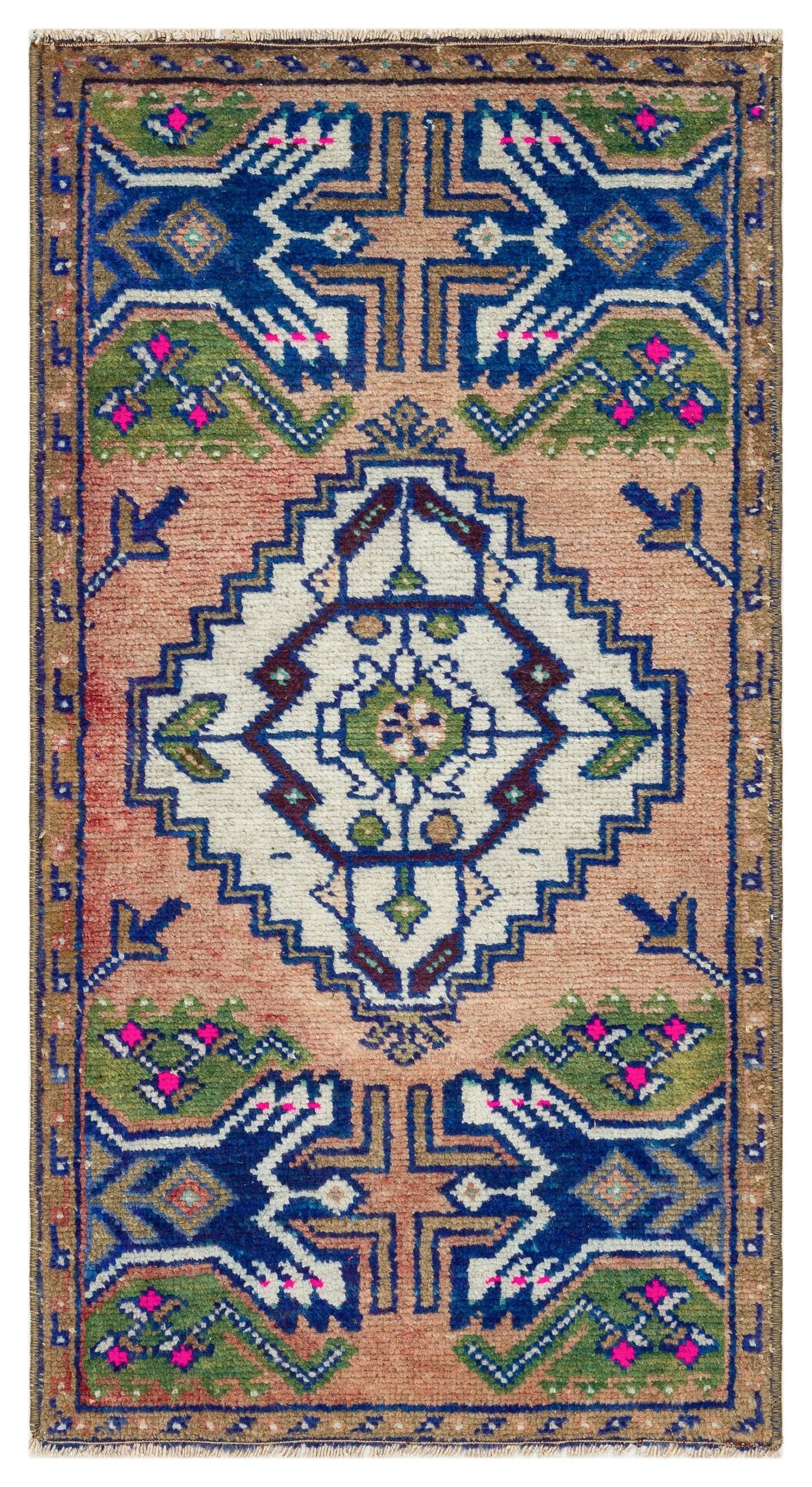 Kavala Red Classic Wool Handmade Area Rug 1'8" x 2'11"