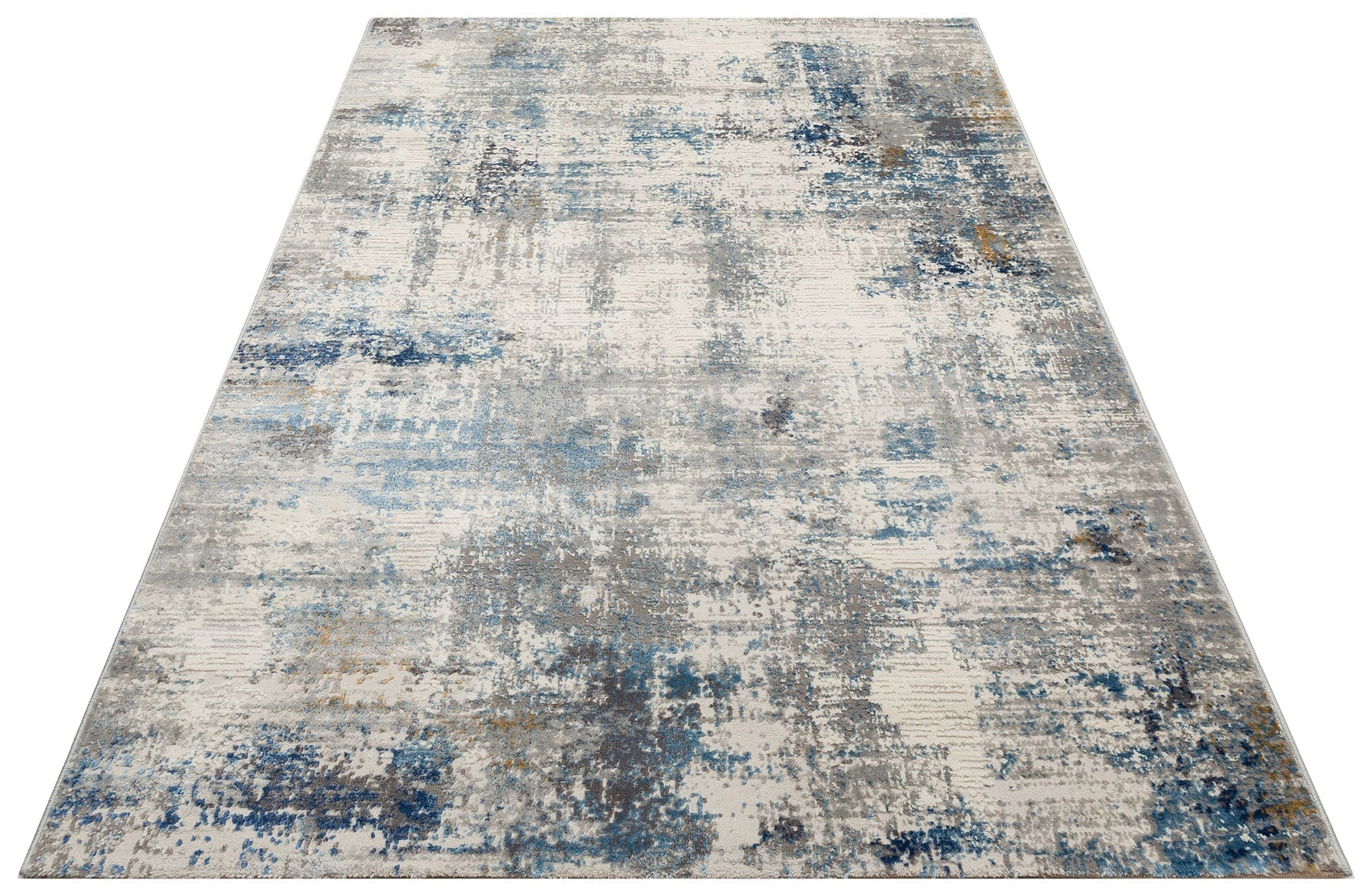 Machine Made Area Rug – Vintage Modern Flatweave Washable Non Slip Carpet