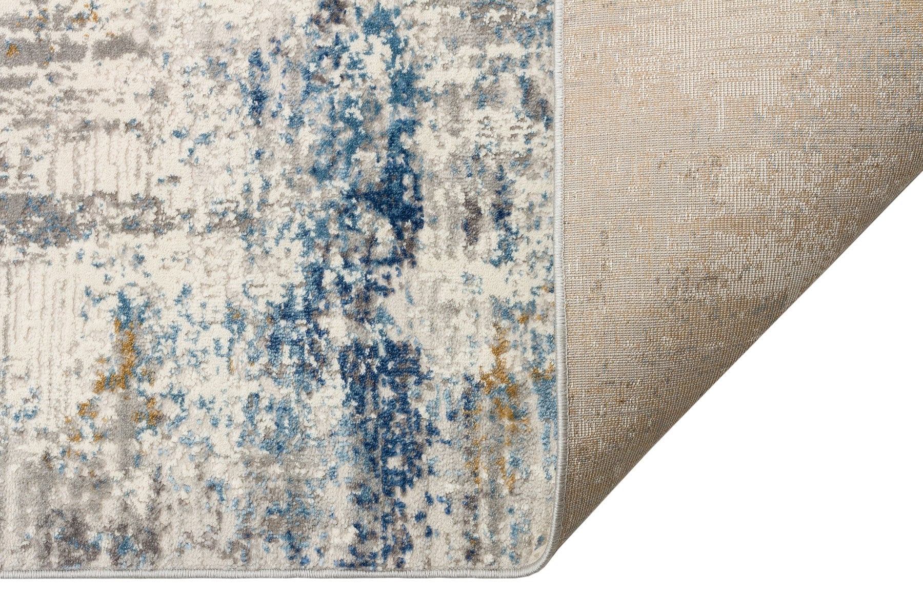 Machine Made Area Rug – Vintage Modern Flatweave Washable Non Slip Carpet