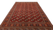 Kavala Red Classic Wool Handmade Area Rug 8'10" x 12'10"