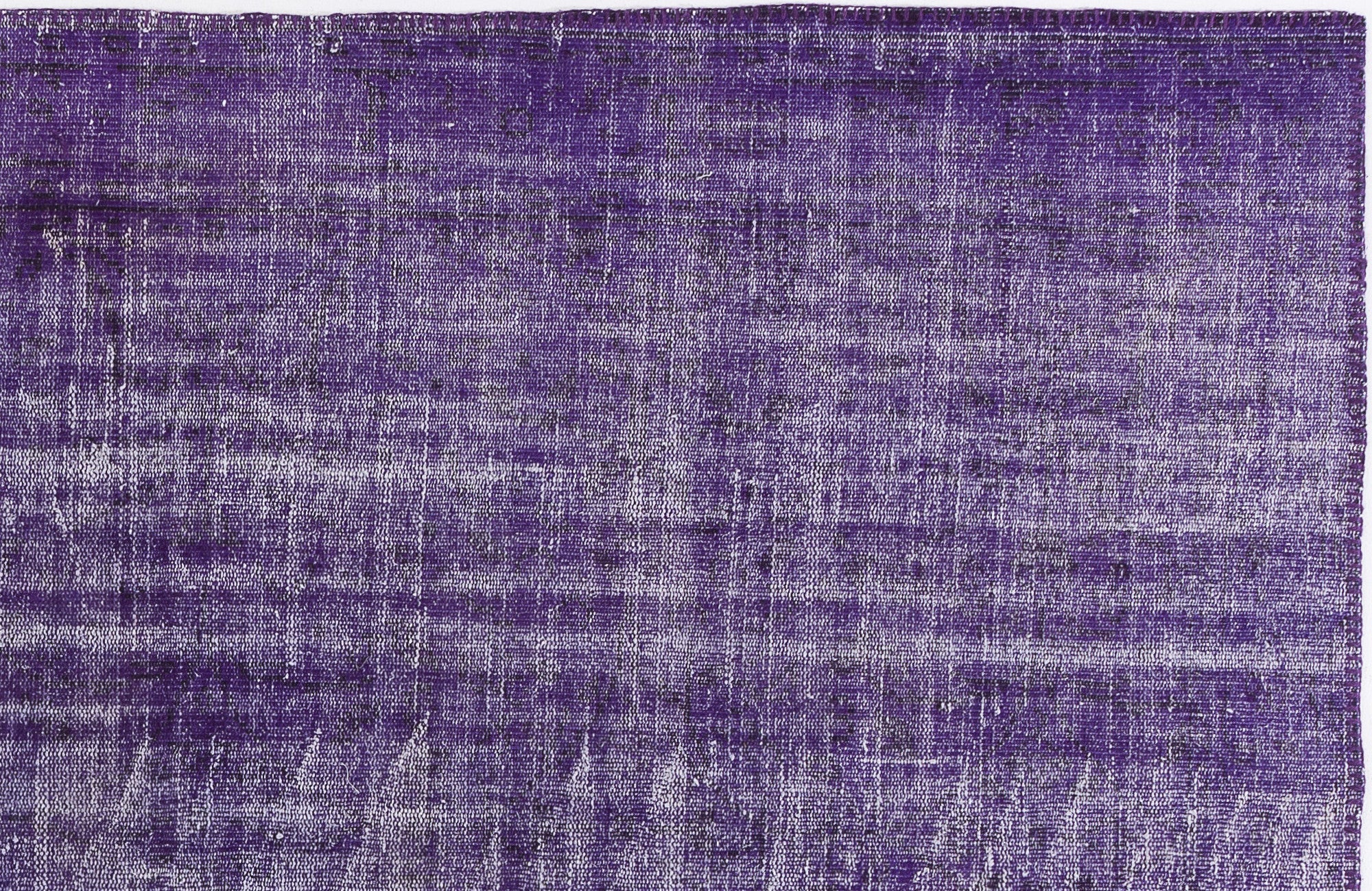 Atina Purple Vintage Wool Handmade Area Rug 5'11" x 8'11"