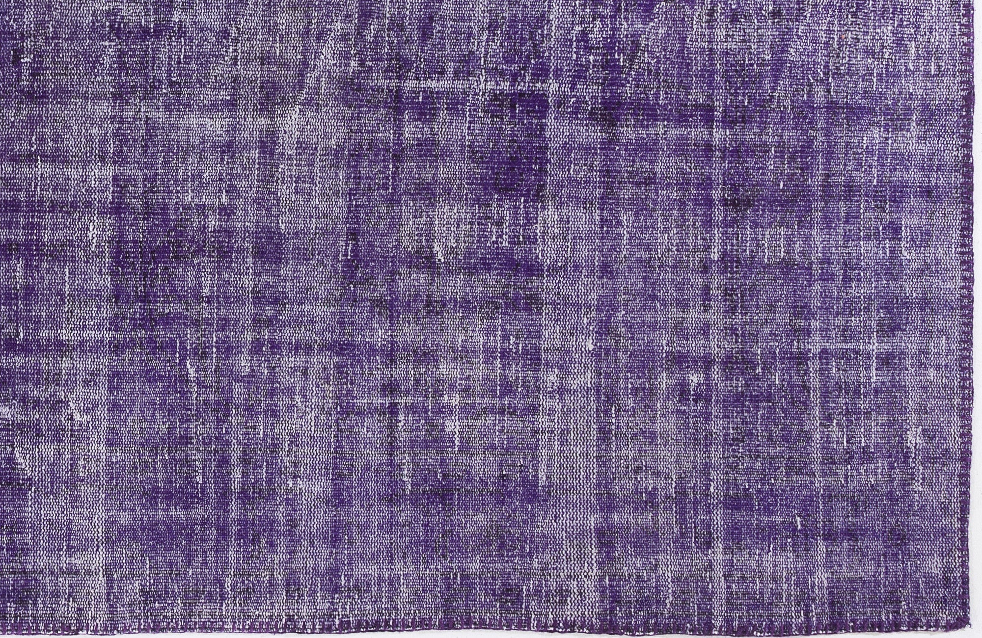 Atina Purple Vintage Wool Handmade Area Rug 5'11" x 8'11"