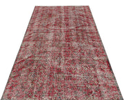 Atina Beige Vintage Wool Handmade Area Rug 4'4" x 7'5"