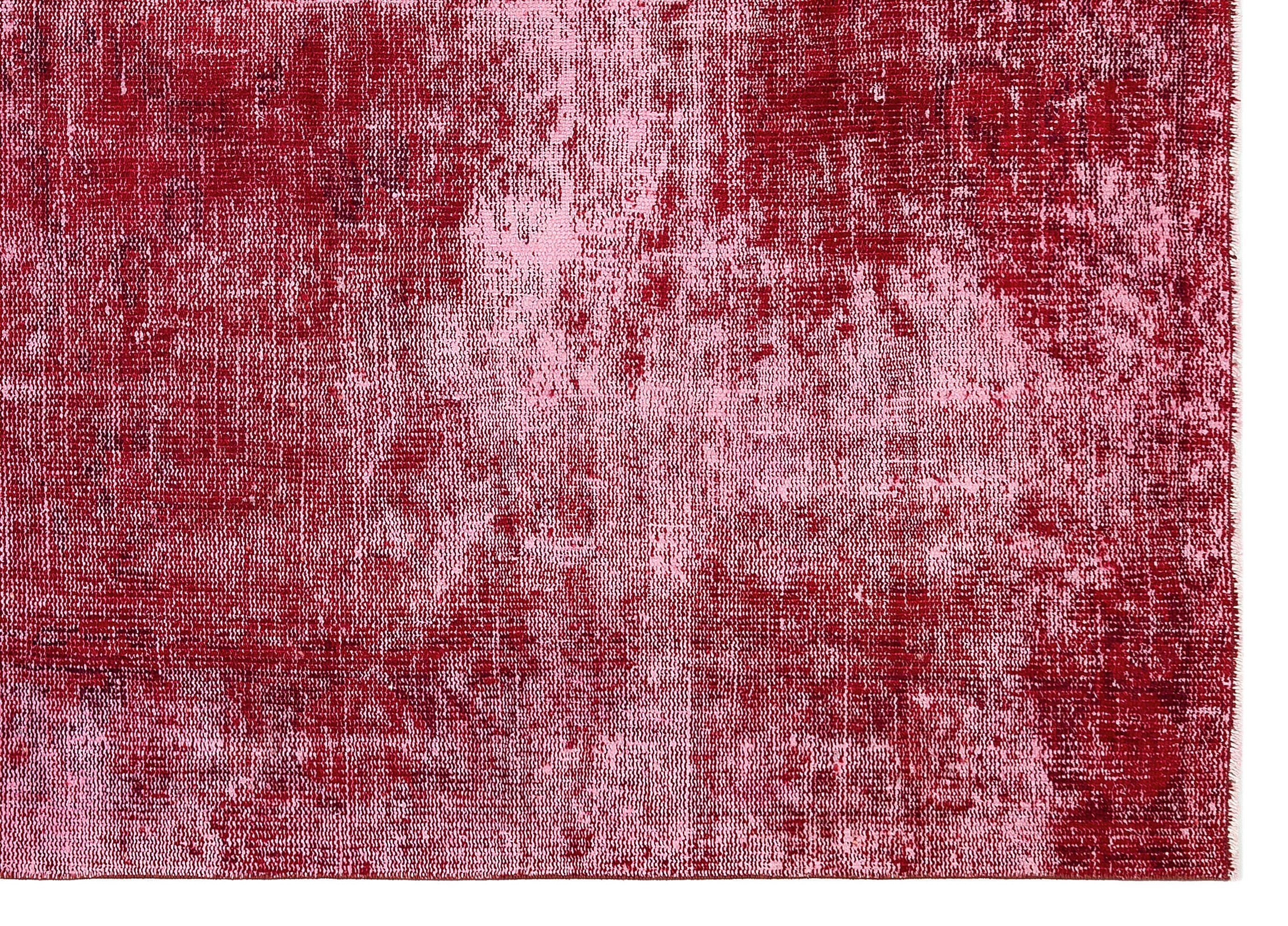 Atina Red Vintage Wool Handmade Area Rug 5'1" x 9'0"