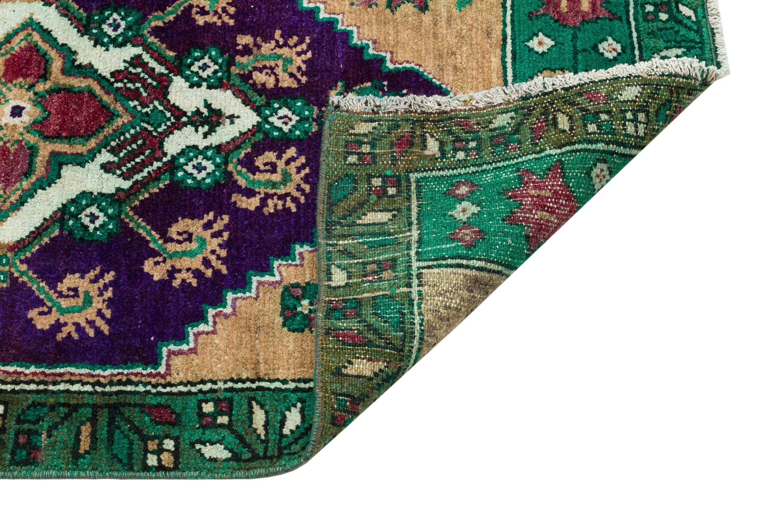 Kavala Green Classic Wool Handmade Area Rug 2'0" x 3'5"