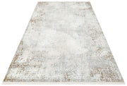Vintage Area Rug - Grey Machine Made Washable Dustproof Flatweave Carpet