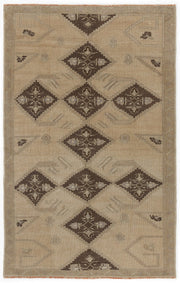 Kavala Red Classic Wool Handmade Area Rug 5'1" x 7'10"