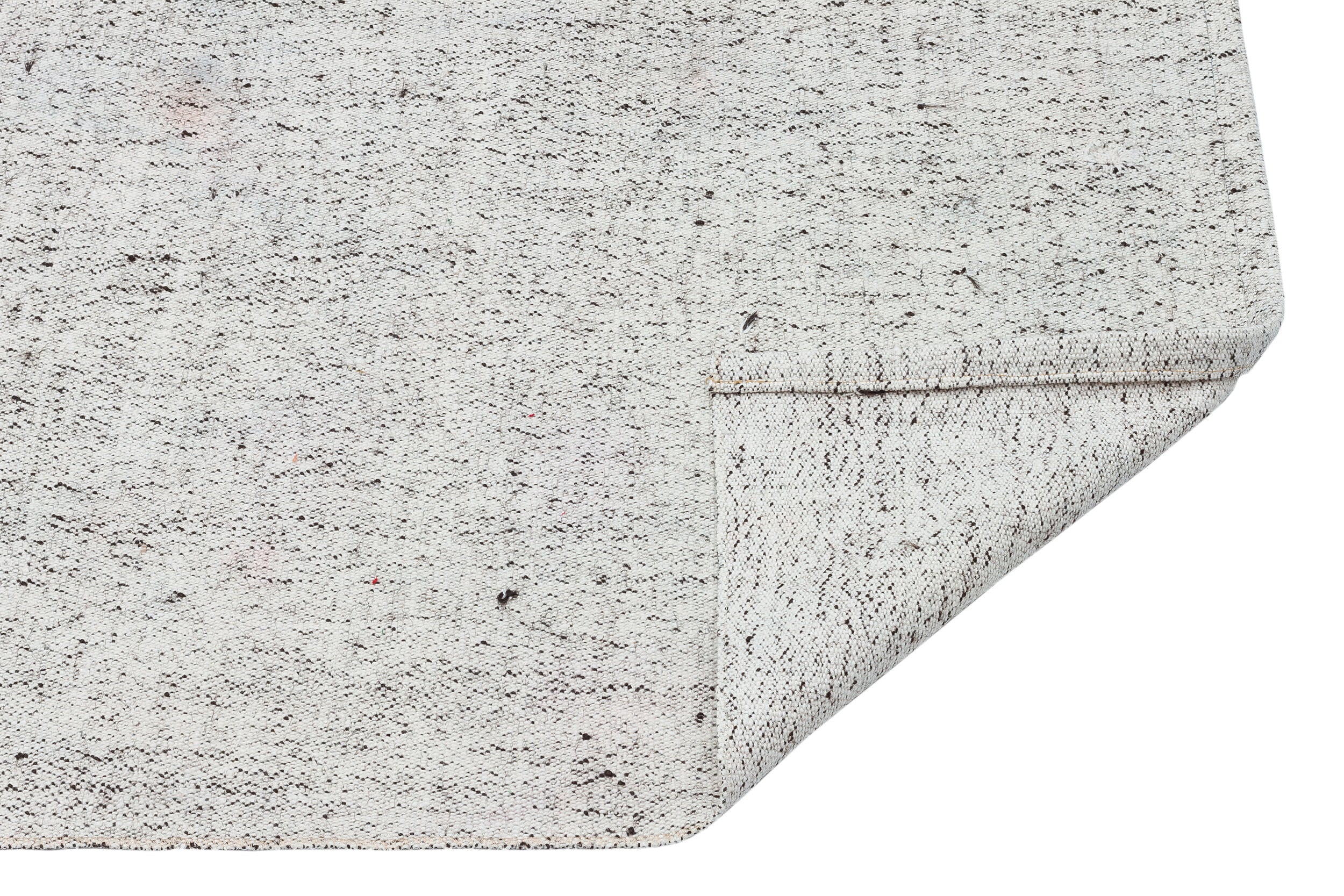 Girit Beige Striped Wool Handmade Area Rug 2'4" x 3'1"