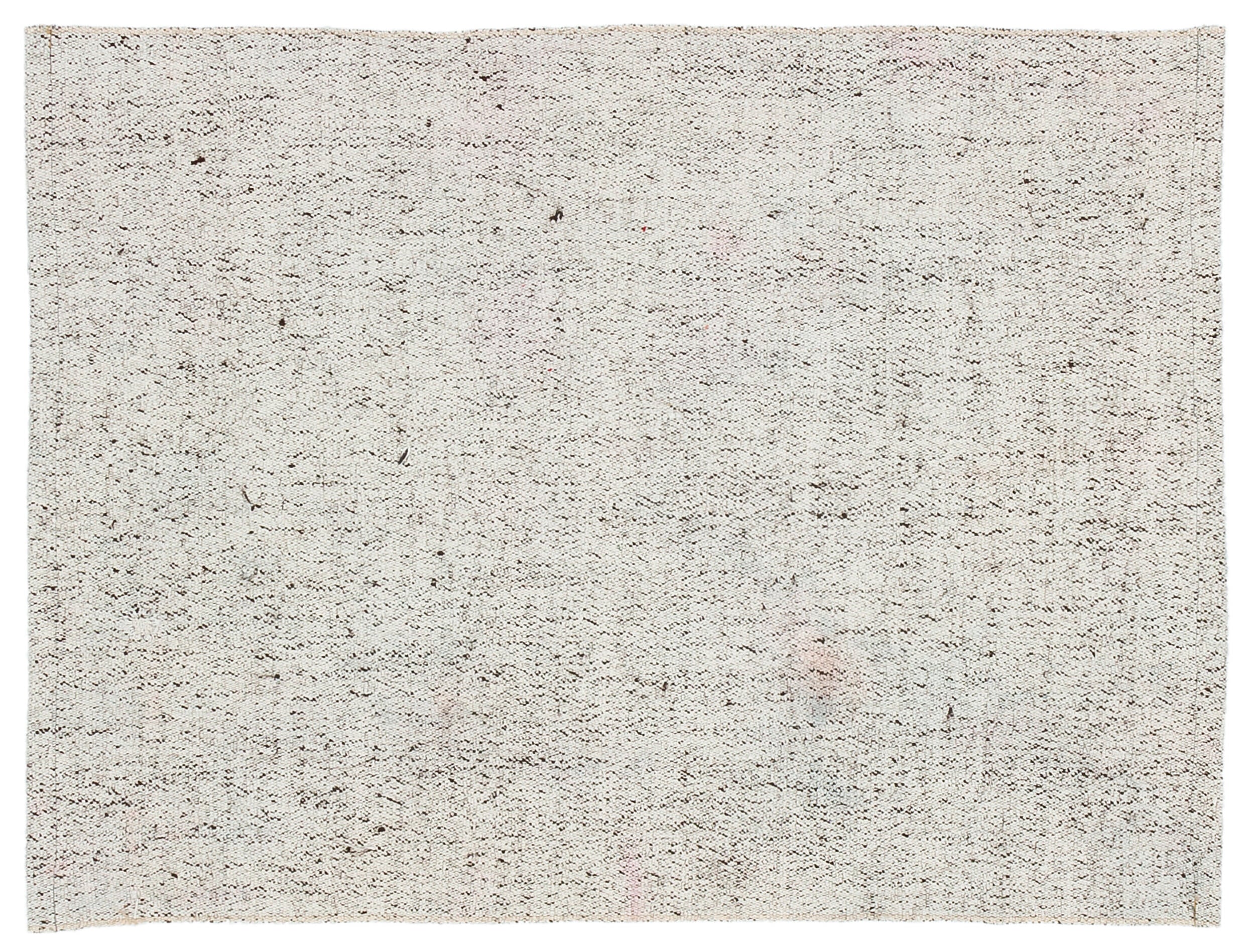 Girit Beige Striped Wool Handmade Area Rug 2'4" x 3'1"