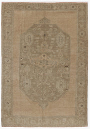 Kavala Red Classic Wool Handmade Area Rug 5'9" x 8'4"