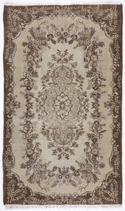 Kavala Red Classic Wool Handmade Area Rug 4'5" x 10'10"