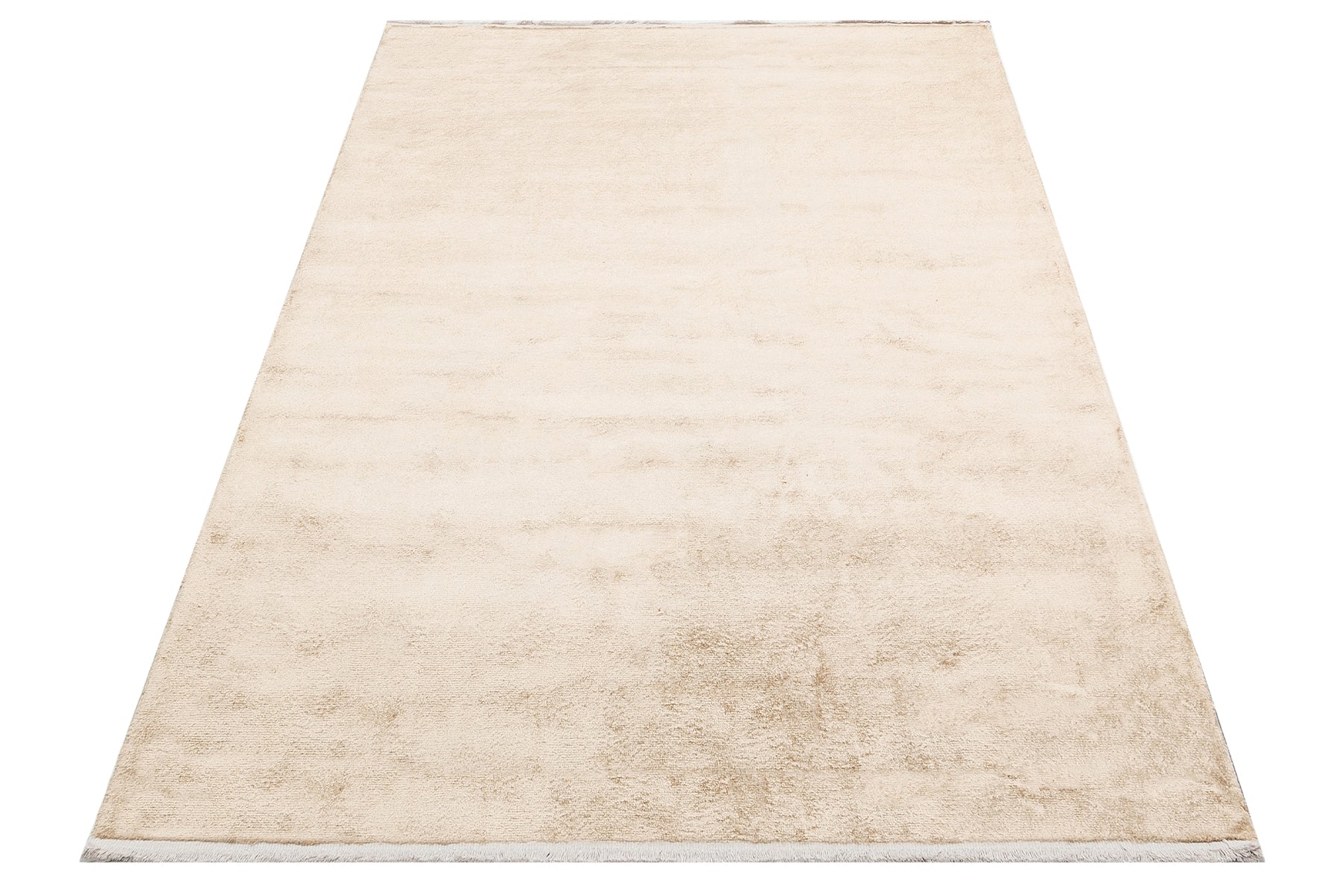 Viscose Ushak Rug - Marsala Modern Flat Weave Area Rug With Soft Texture
