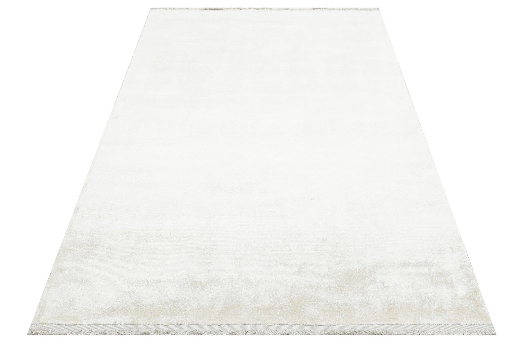 Treviso Cream Modern Flat Viscose Ushak Rug