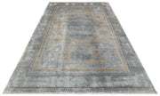 Boston Grey Classic Machine Made Area Rug