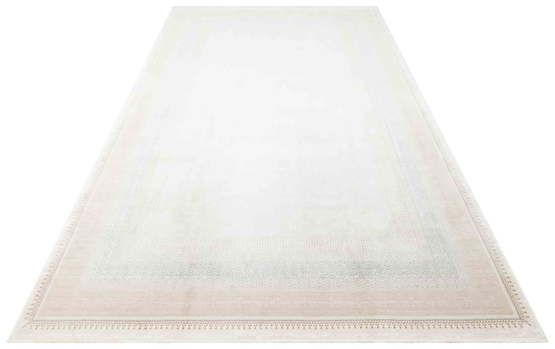 Modern Area Rug – Cream Color Geometric Style Flatweave Area Rug by Eko