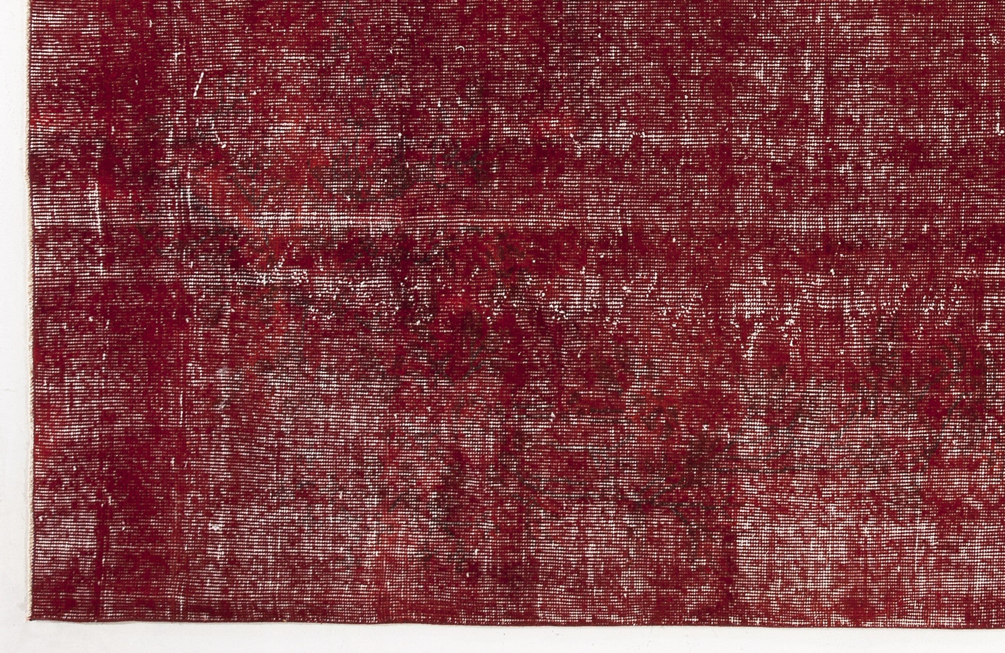 Atina Red Vintage Wool Handmade Area Rug 7'1" x 10'3"