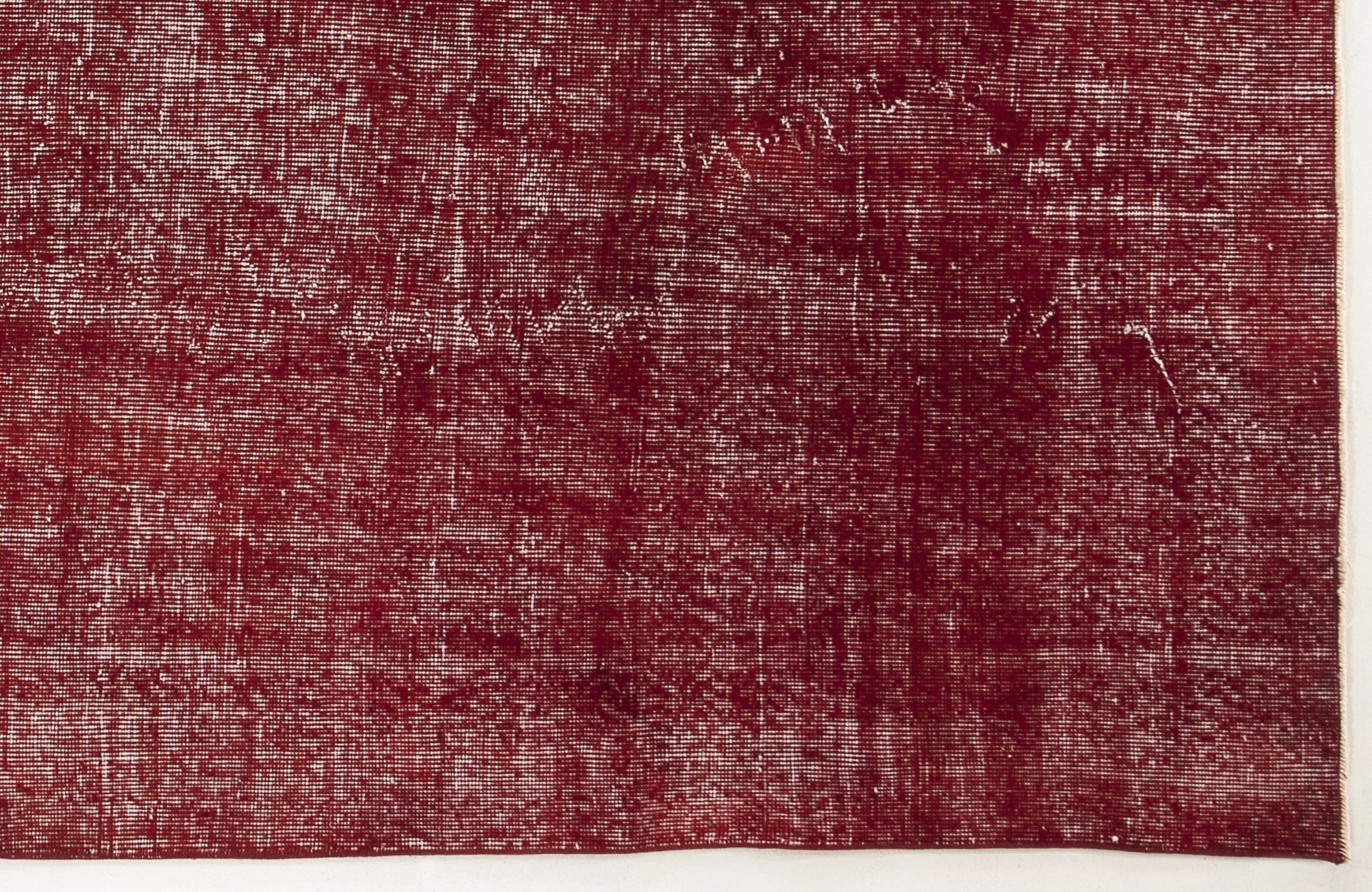 Atina Red Vintage Wool Handmade Area Rug 7'1" x 10'3"