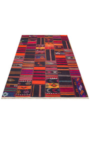 Patchwork Kilim Rug – Washable Non Slip Area Rug With Soft Texture Carpet