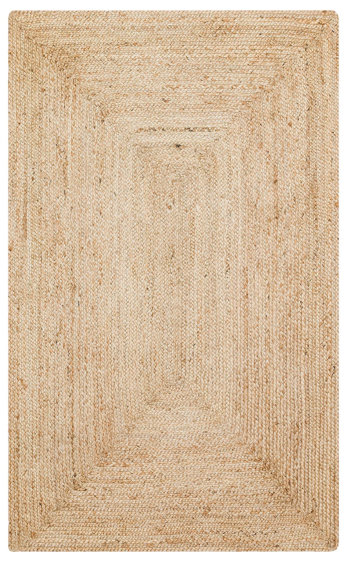Handmade Jute Rug – Beige Modern Natural Jute Carpet With Soft Texture