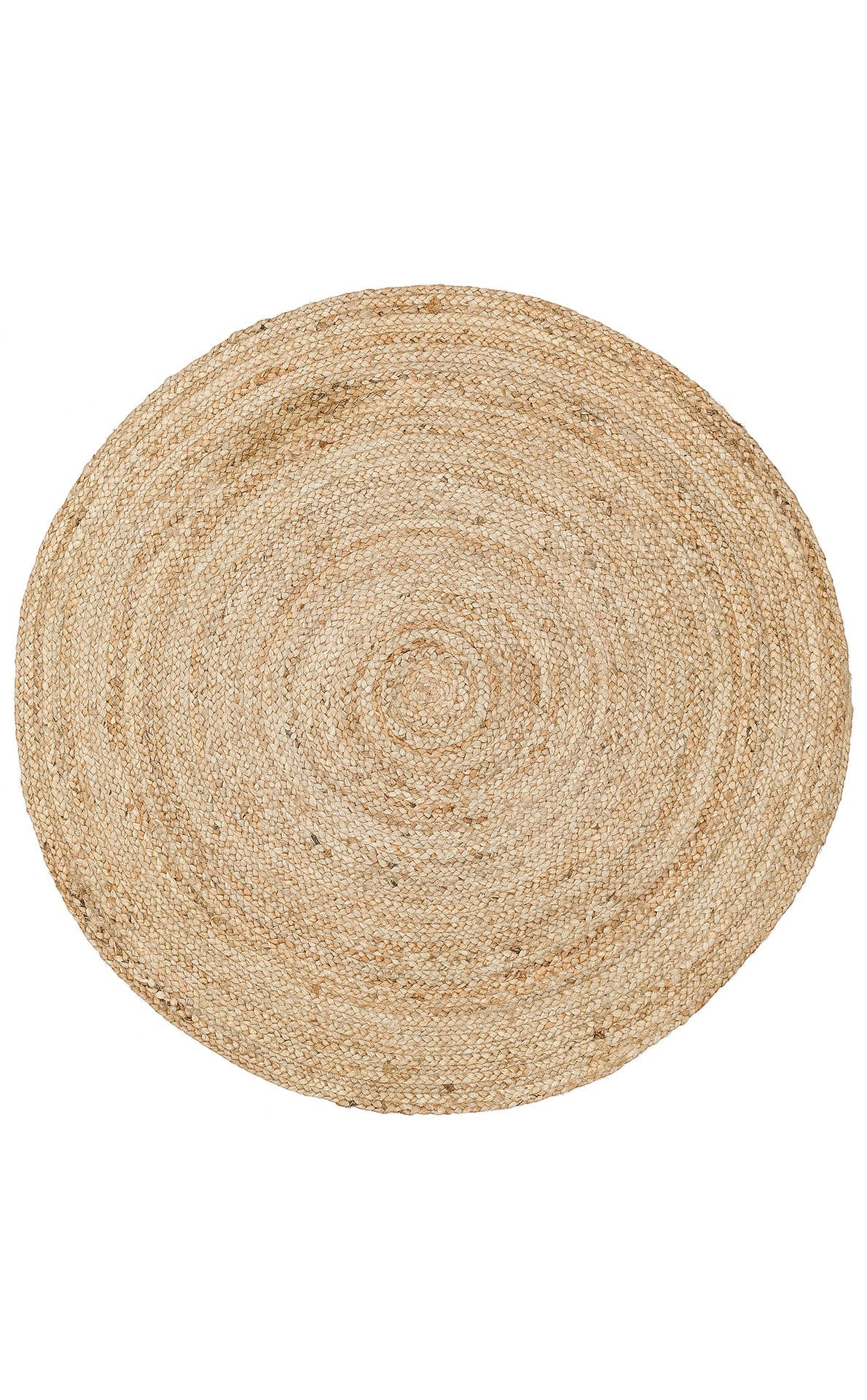 Handmade Jute Rug – Beige Modern Natural Fiber Mat with Soft Texture