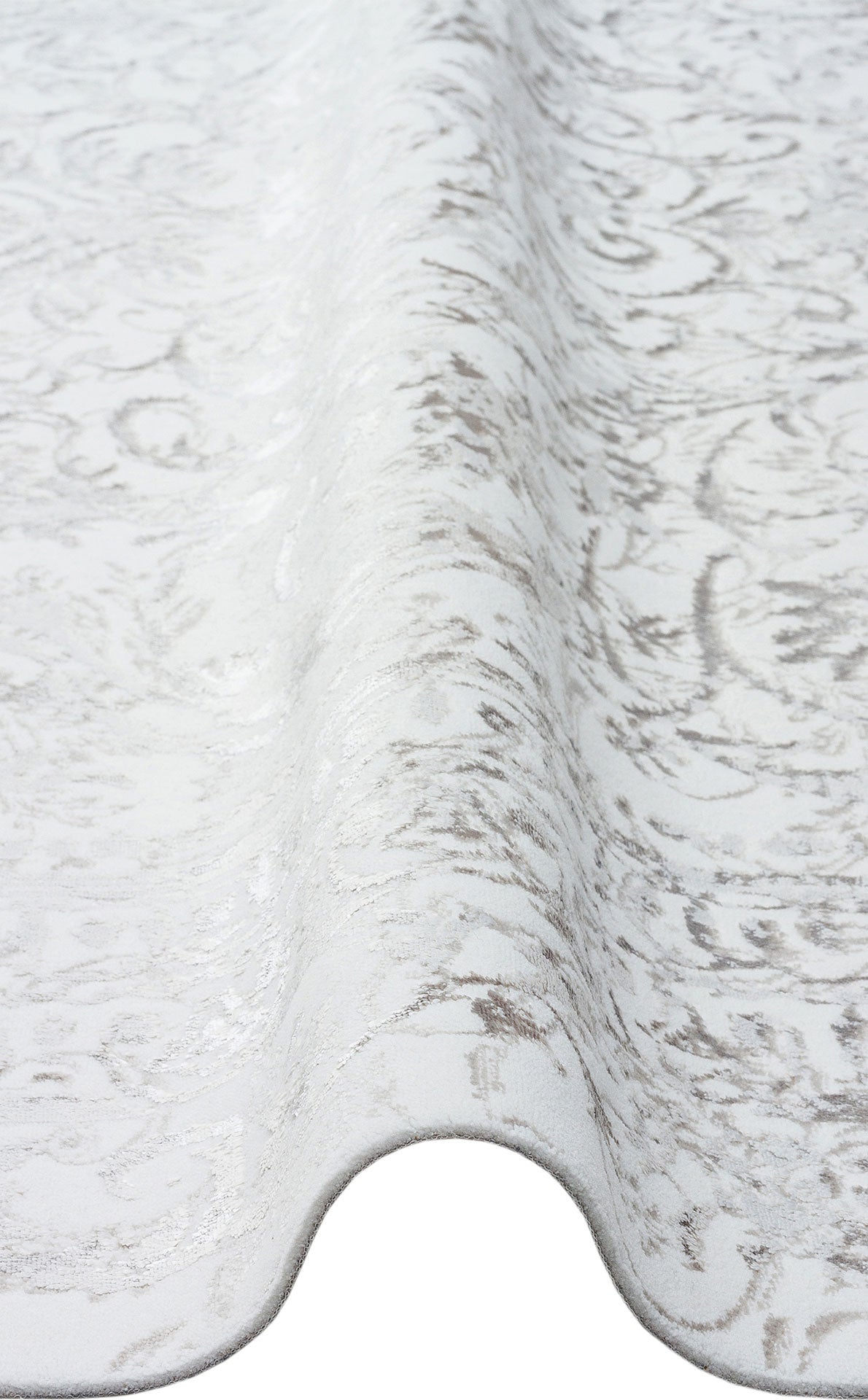 Classic Area Rug – Machine Made Cream Rug with Soft Texture & Non Slip Pad