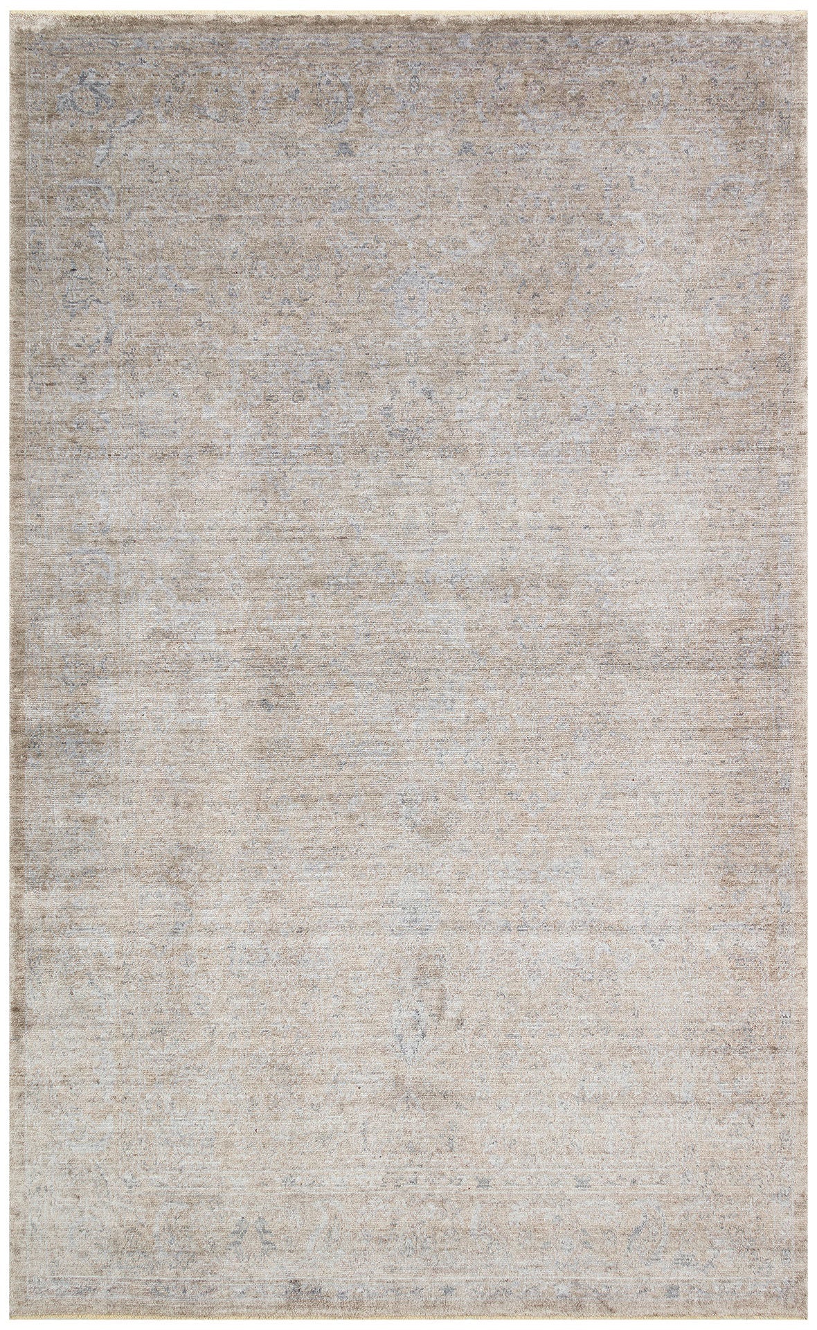 Vintage Ushak Rug – Beige Overdyed Rugs | Handwoven Carpet With Soft Texture