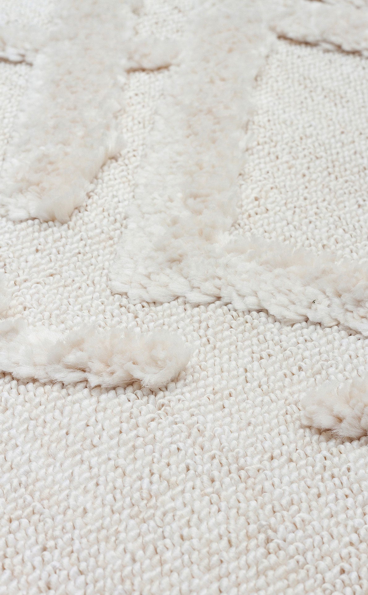 Scandinavian Geometric Rug | Modern Floor Carpet, Washable Non Slip, Easy Clean Soft Textured