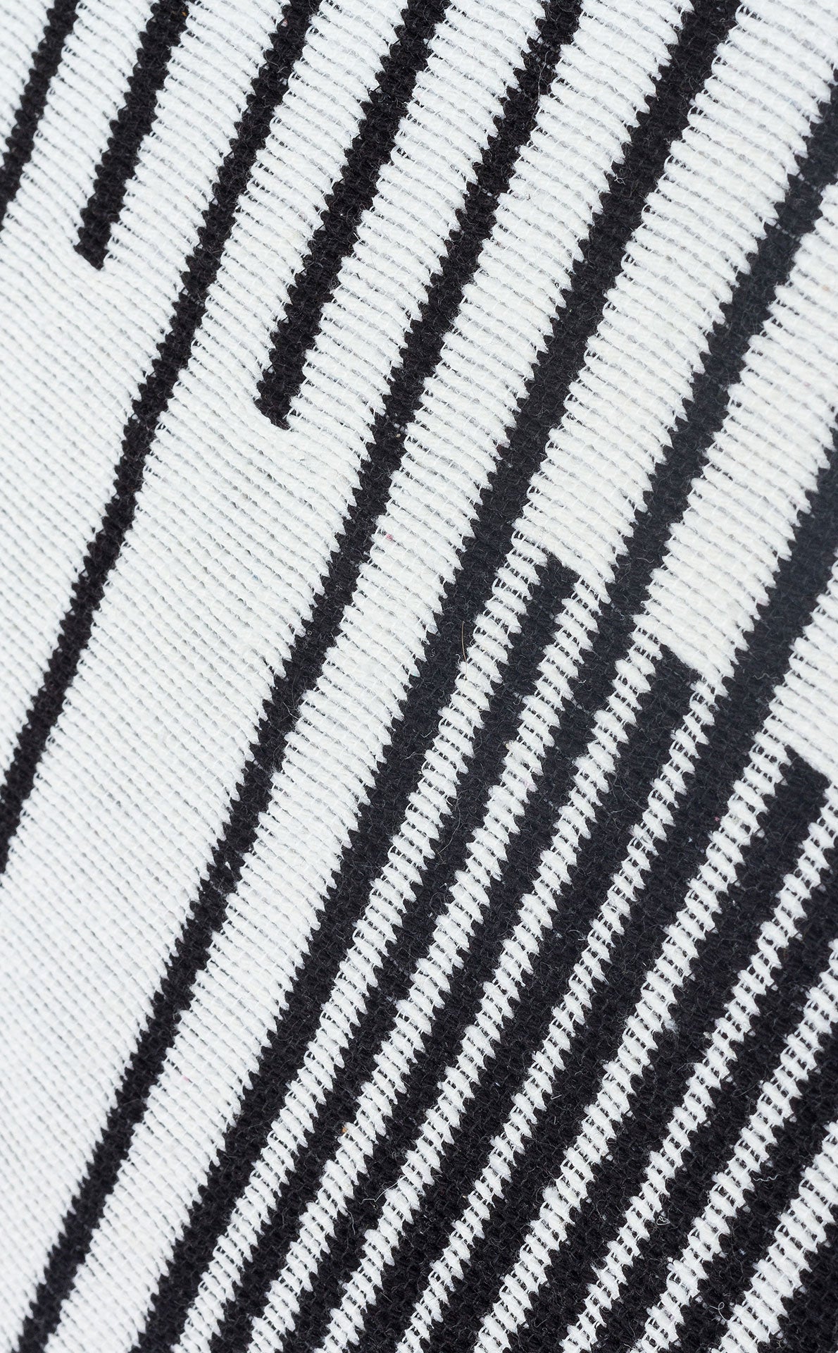 Cotton Kilim Rug | Modern Patterned Flatweave Area Rug - Reversible Cotton Carpet for Living Room