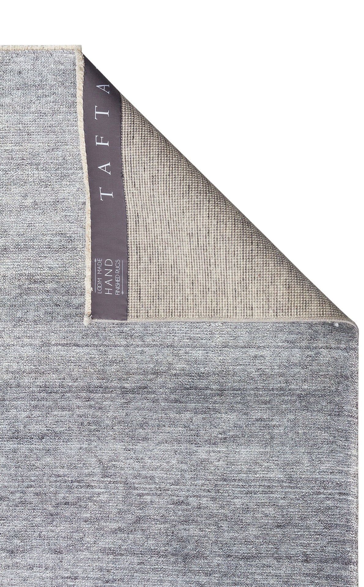Modern Ushak Rug – Overdyed Grey Flatweave Carpet With Soft Texture