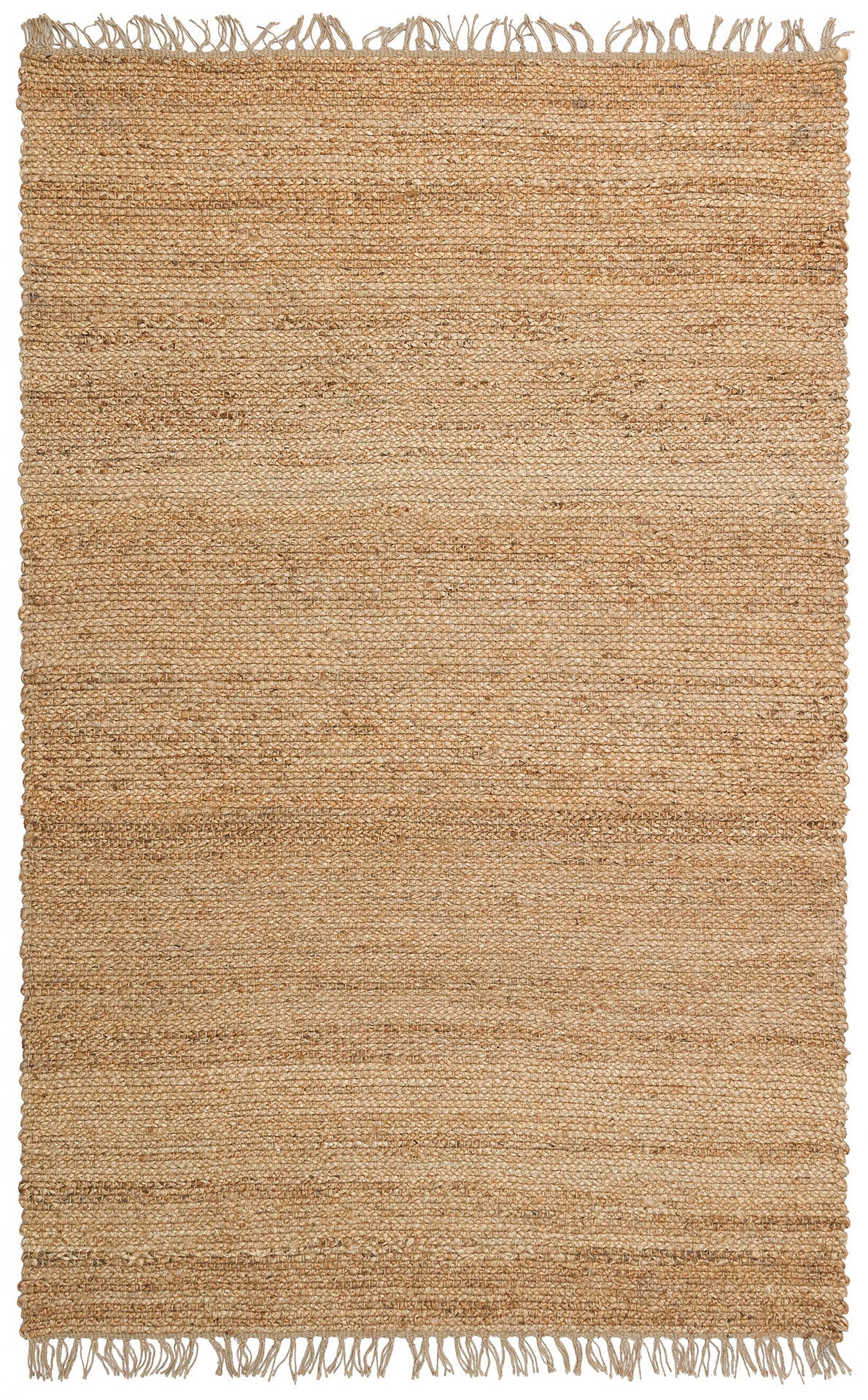 Handmade Jute Rug - Beige Natural Fiber Rug | Modern Woven Soft Texture Carpet