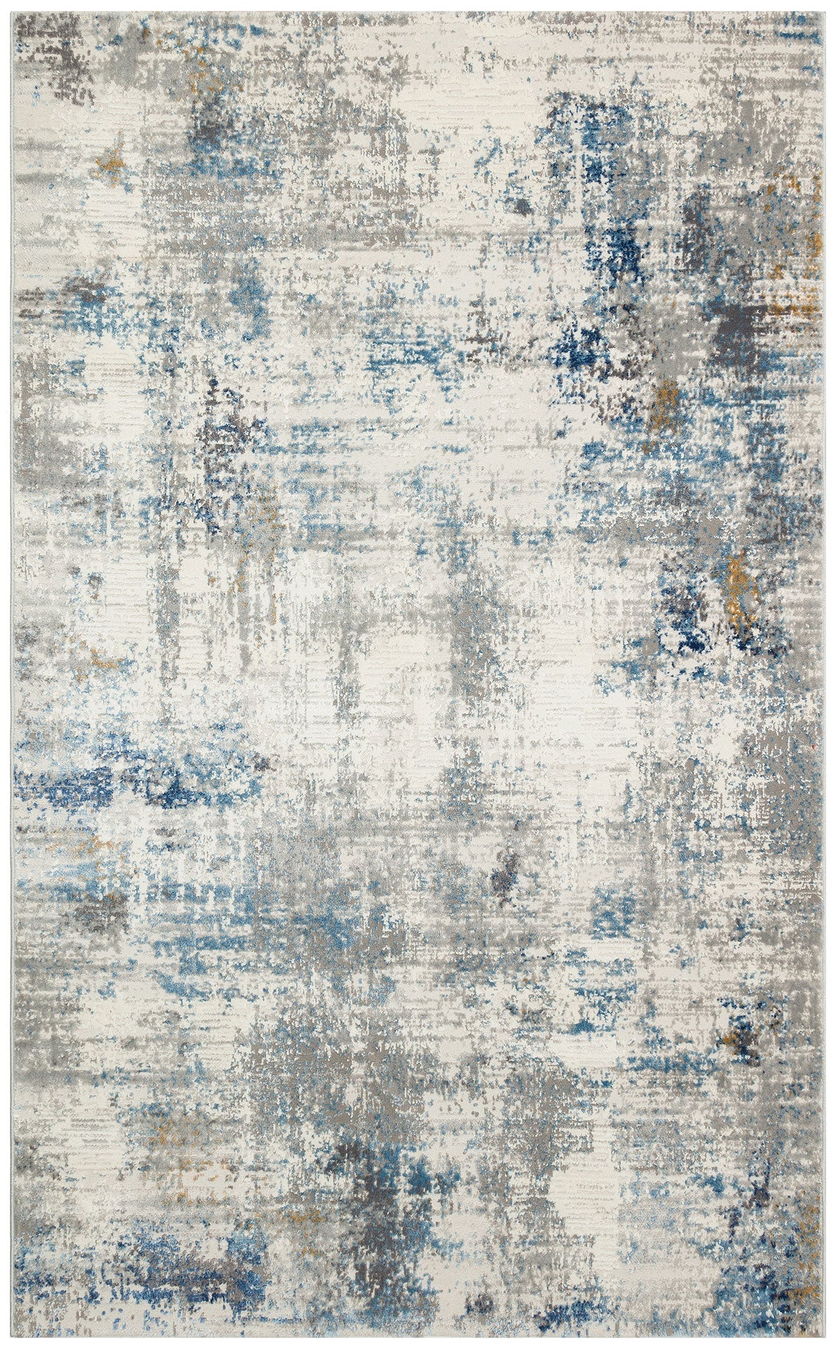 Machine Made Area Rug – Vintage Modern Flatweave Washable Non Slip Carpet