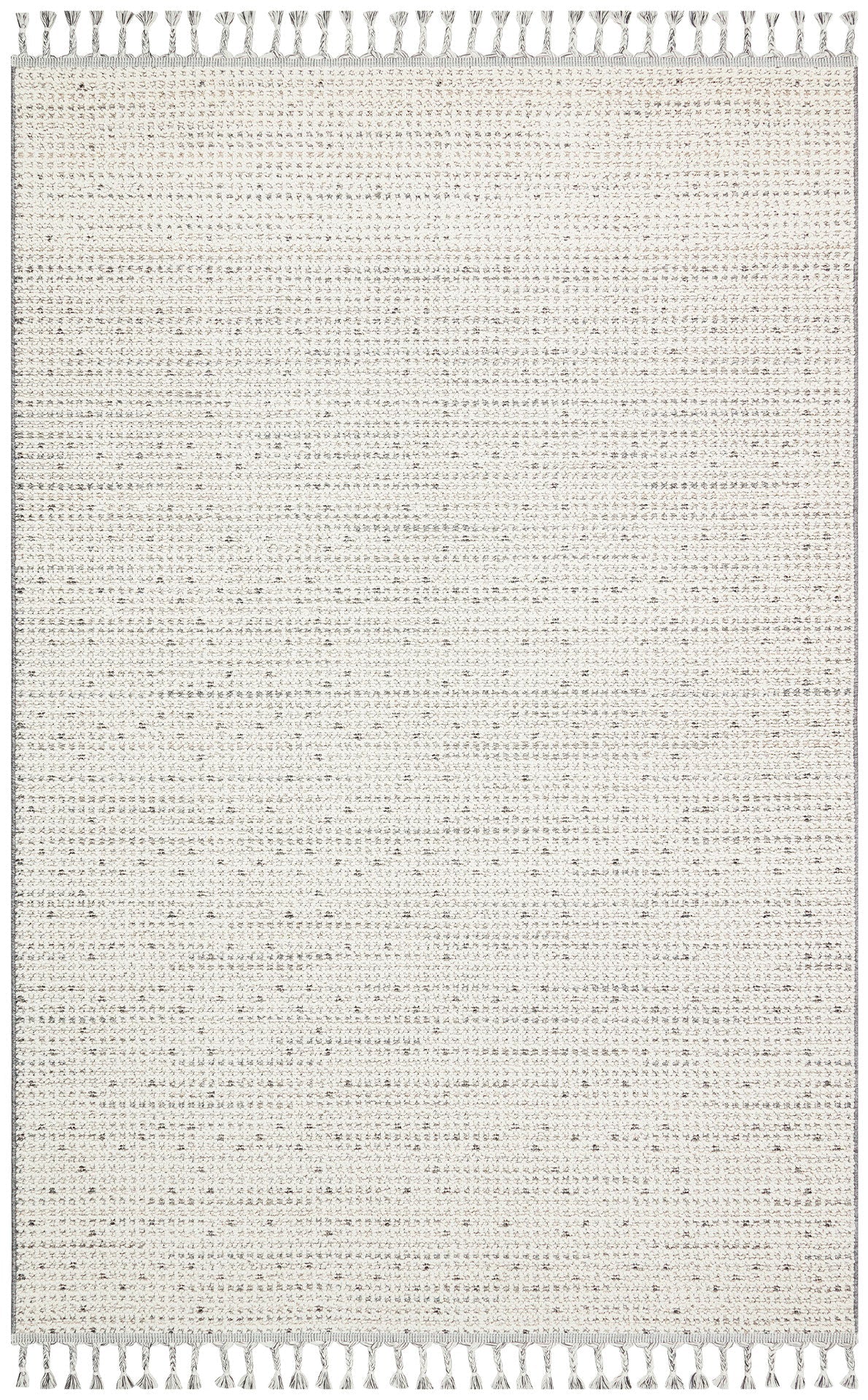 Jute Area Rug - Modern Machine Made Cream Jute Carpet With Soft Texture