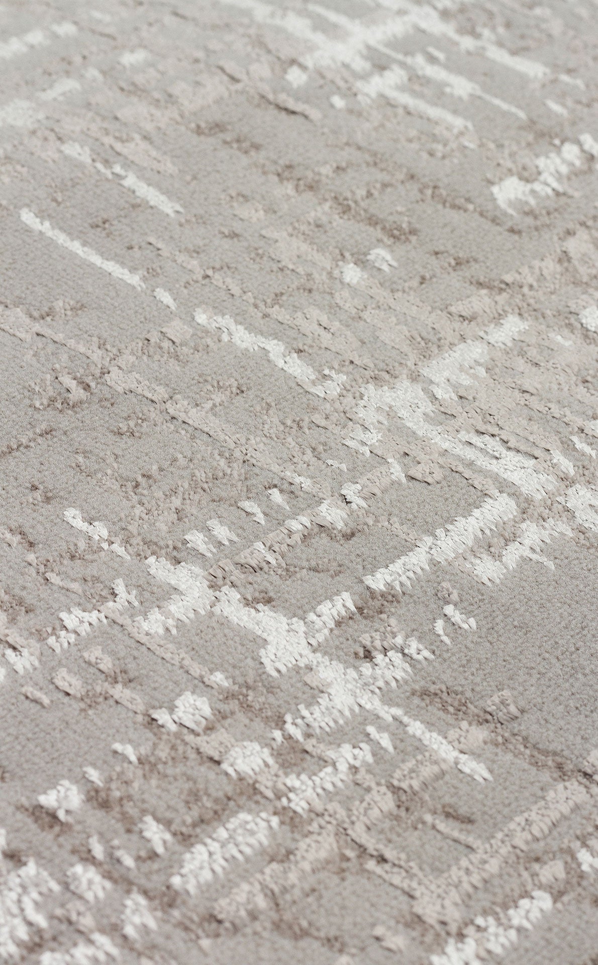 Modern Grey Area Rug – Machine Made Carpet | Washable Non Slip Soft Texture