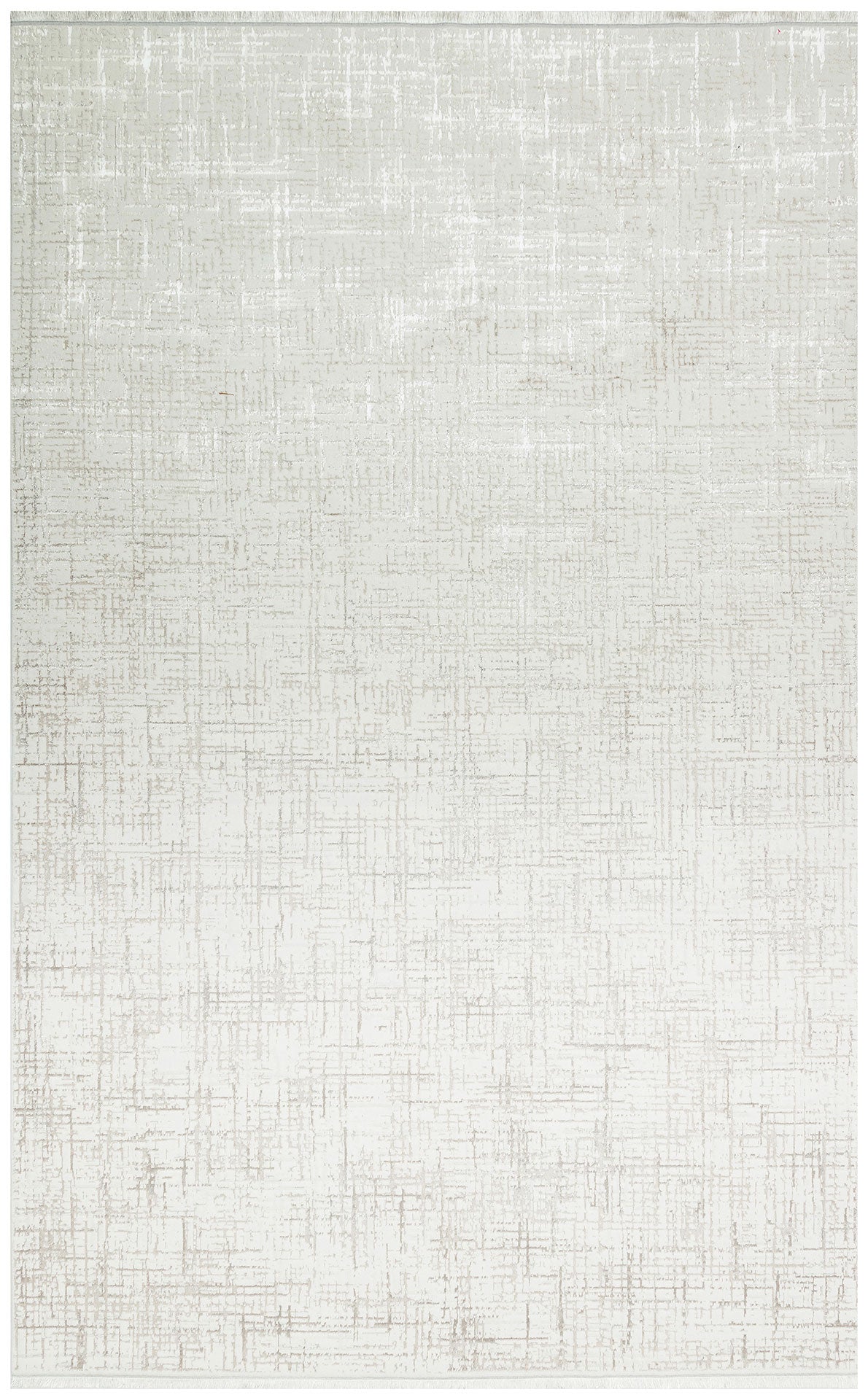 Modern Area Rug - Machine Made Cream Rug With Washable Non Slip Soft Texture